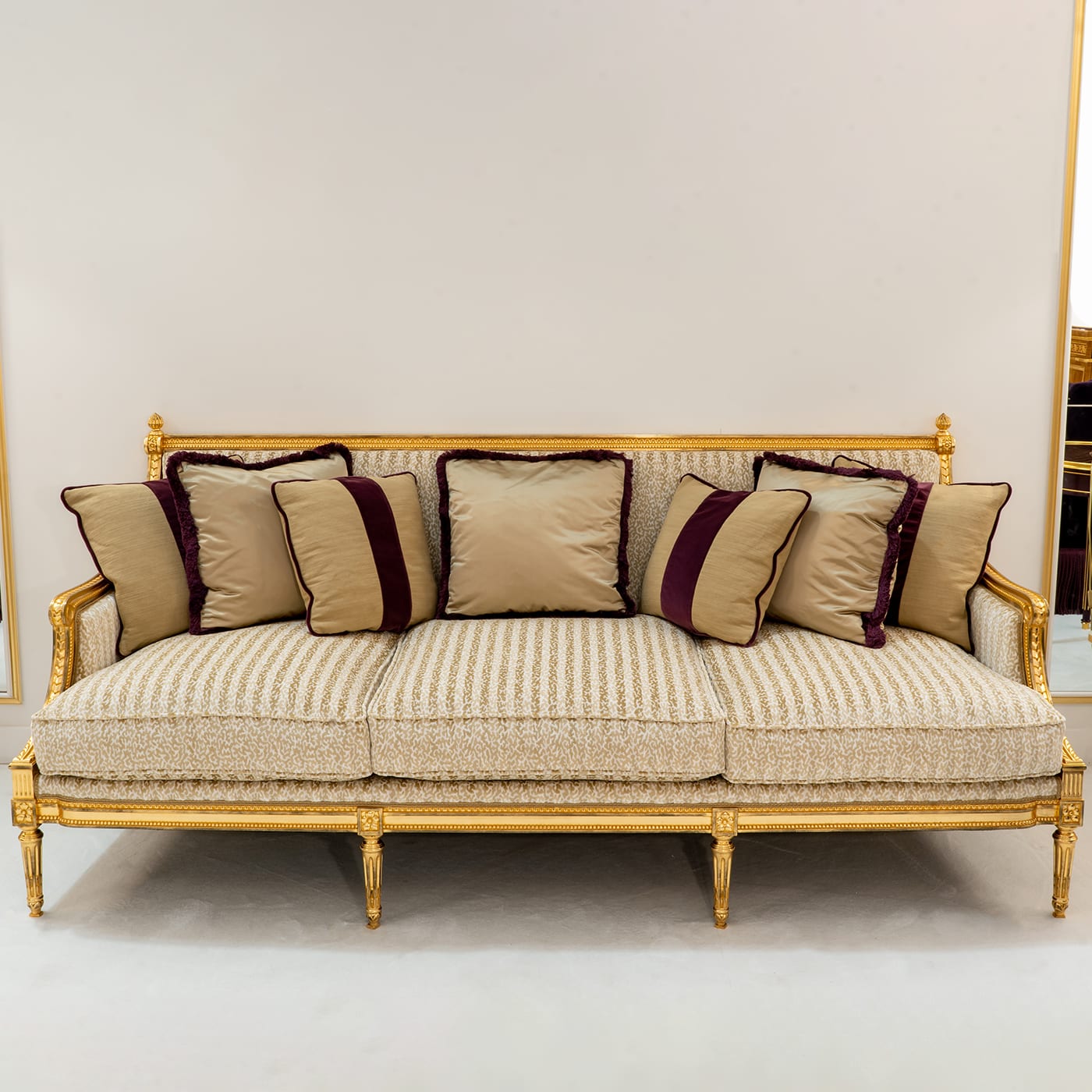 Living Room Sets, Louis XVI Style Sofa & Chairs