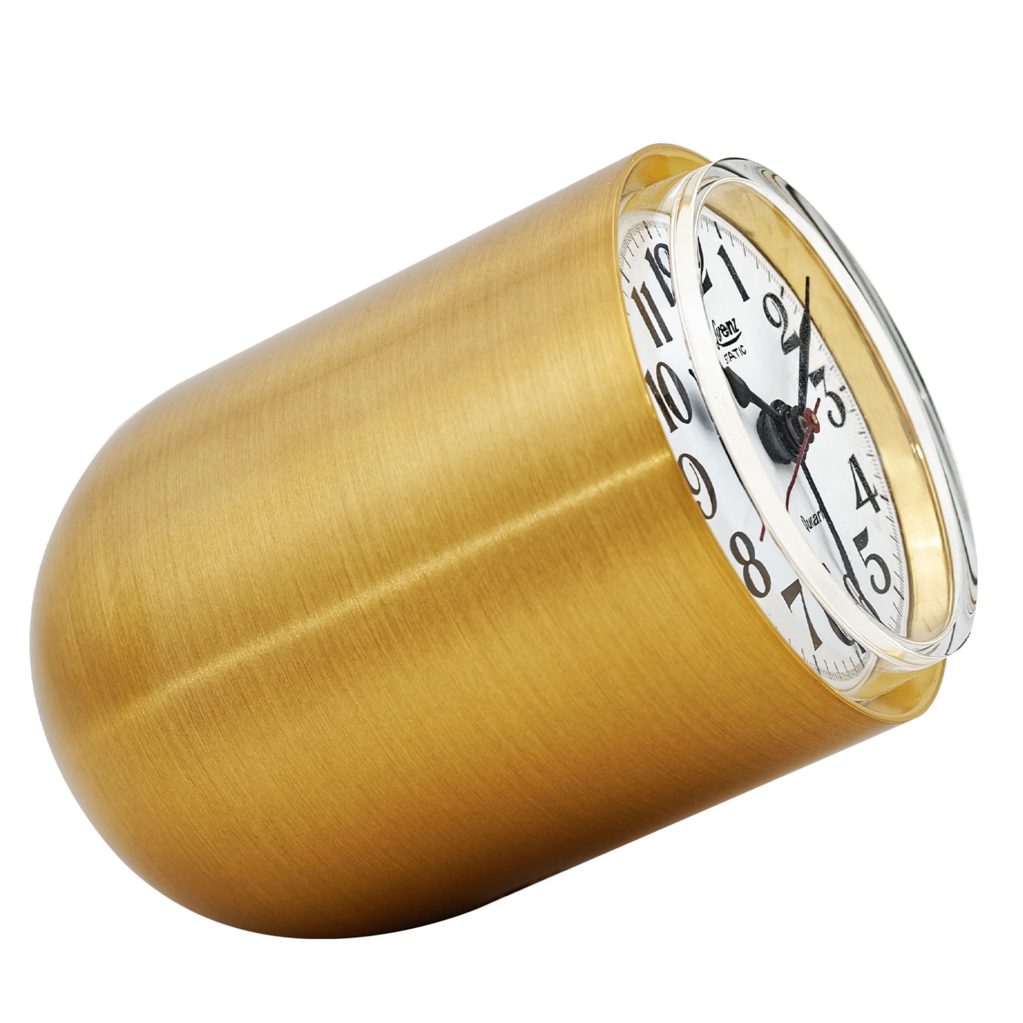 Static Gold Table Clock by Richard Sapper - Alternative view 1