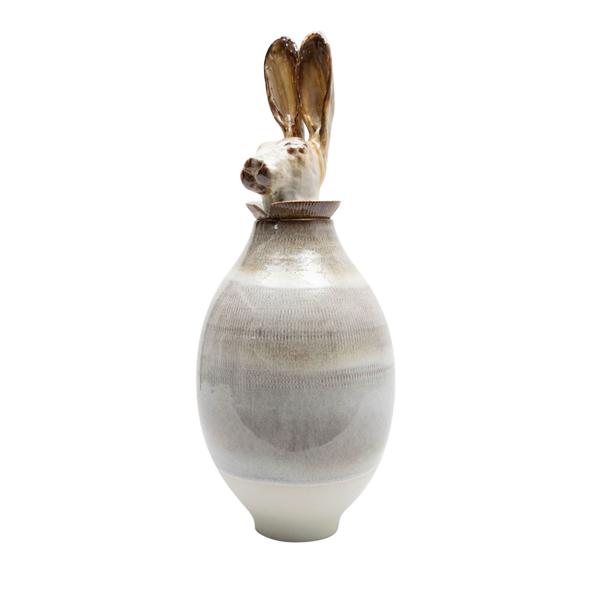 Canopo Lepre Weiß XL Vase - Hauptansicht