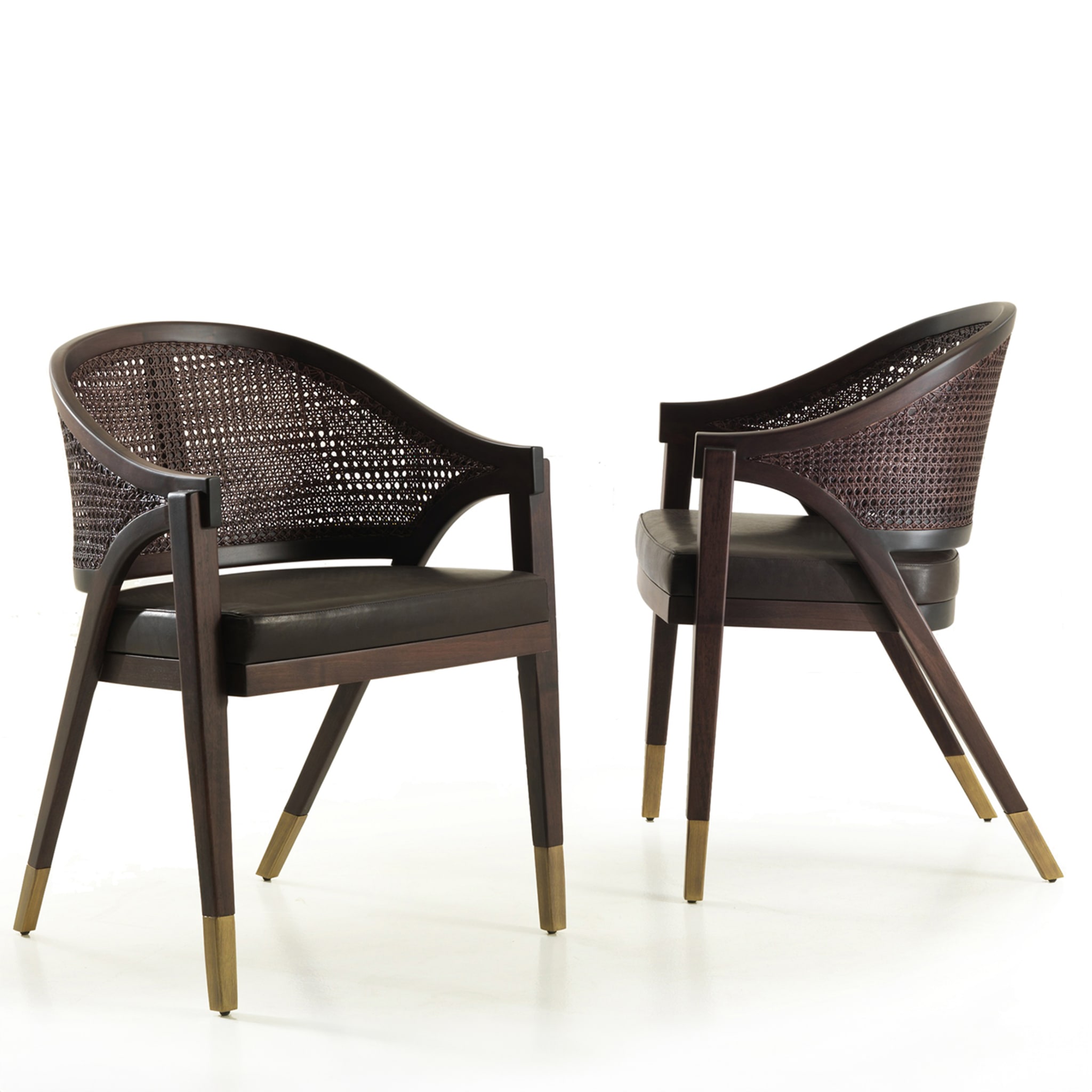 Sabaudia Viennese Cane Armchair by Archer Humphryes Architects - Alternative view 1