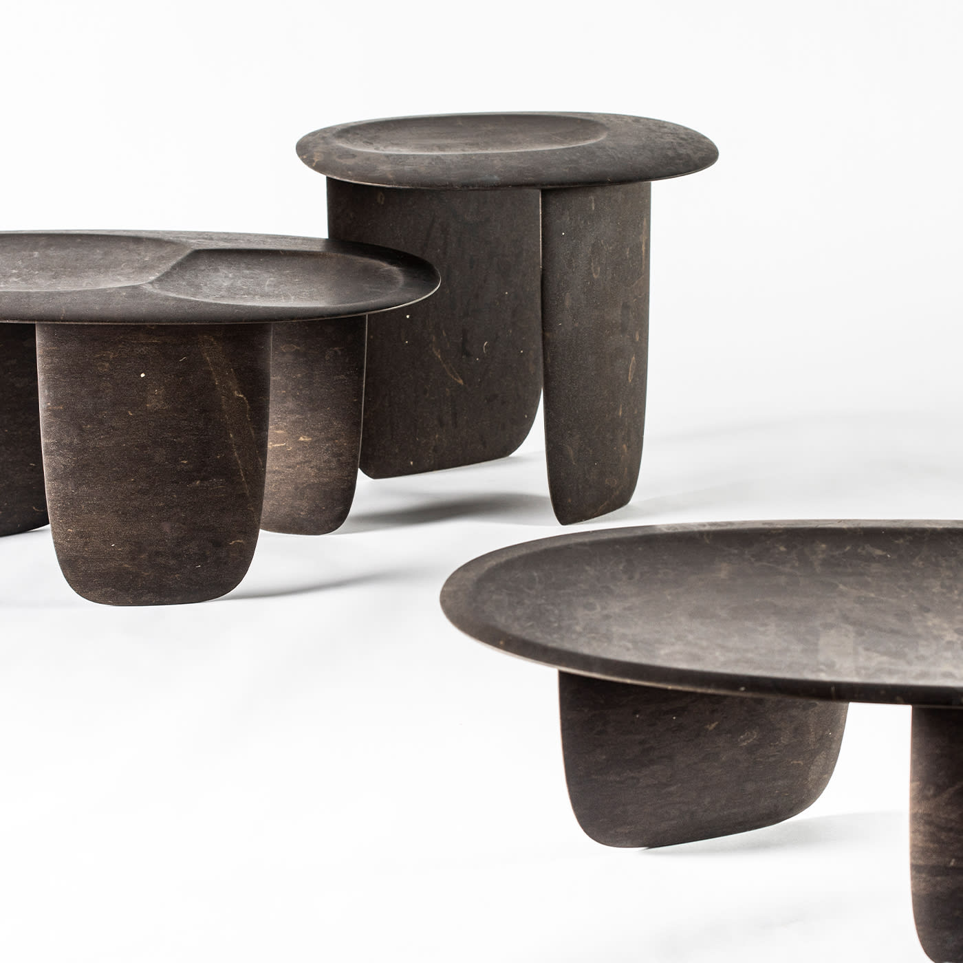 Sesi A Brown Tall Coffee Table by Martinelli Venezia Studio - Lithea