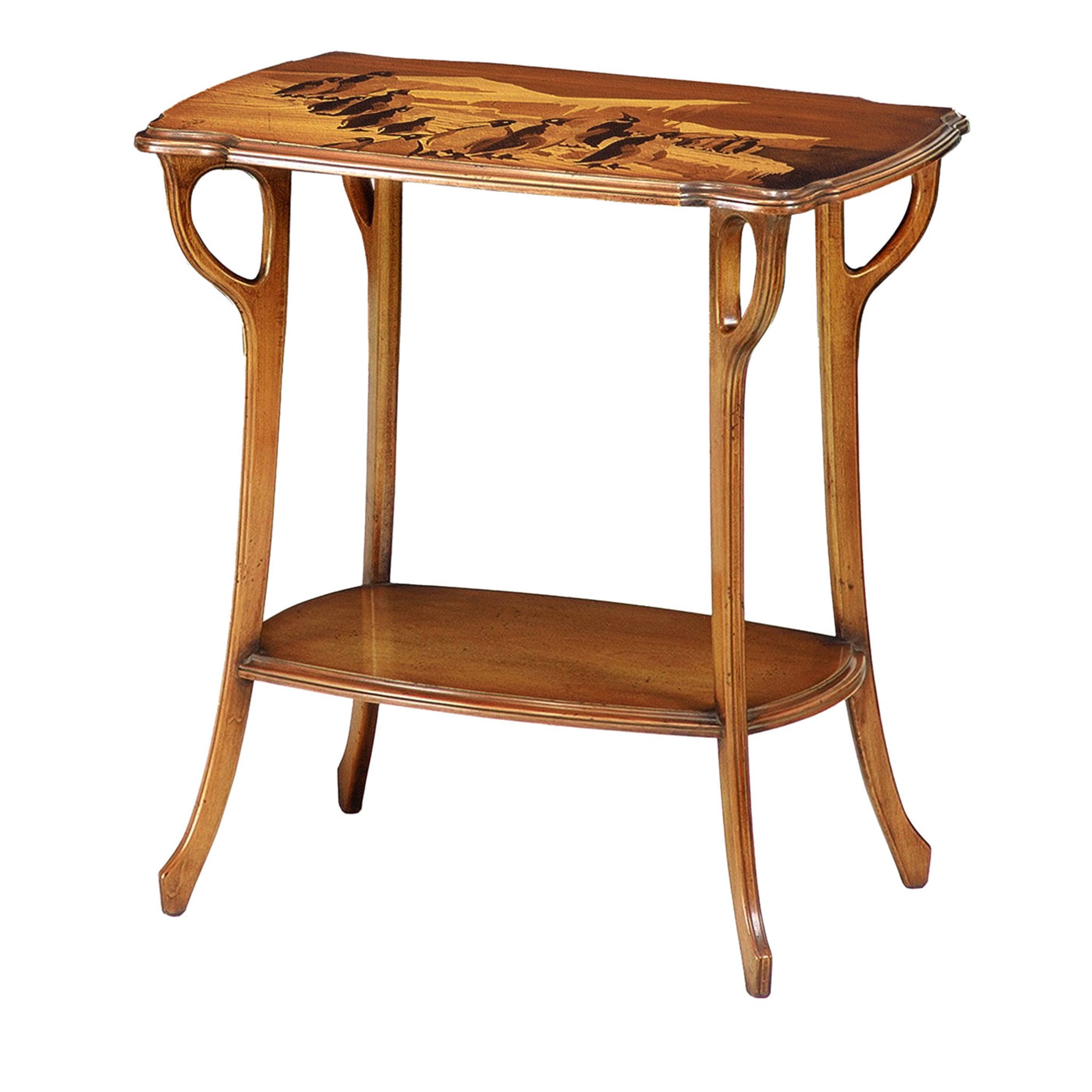 French Art Nouveau-Style Side Table by Emile Gallè #3 - Main view
