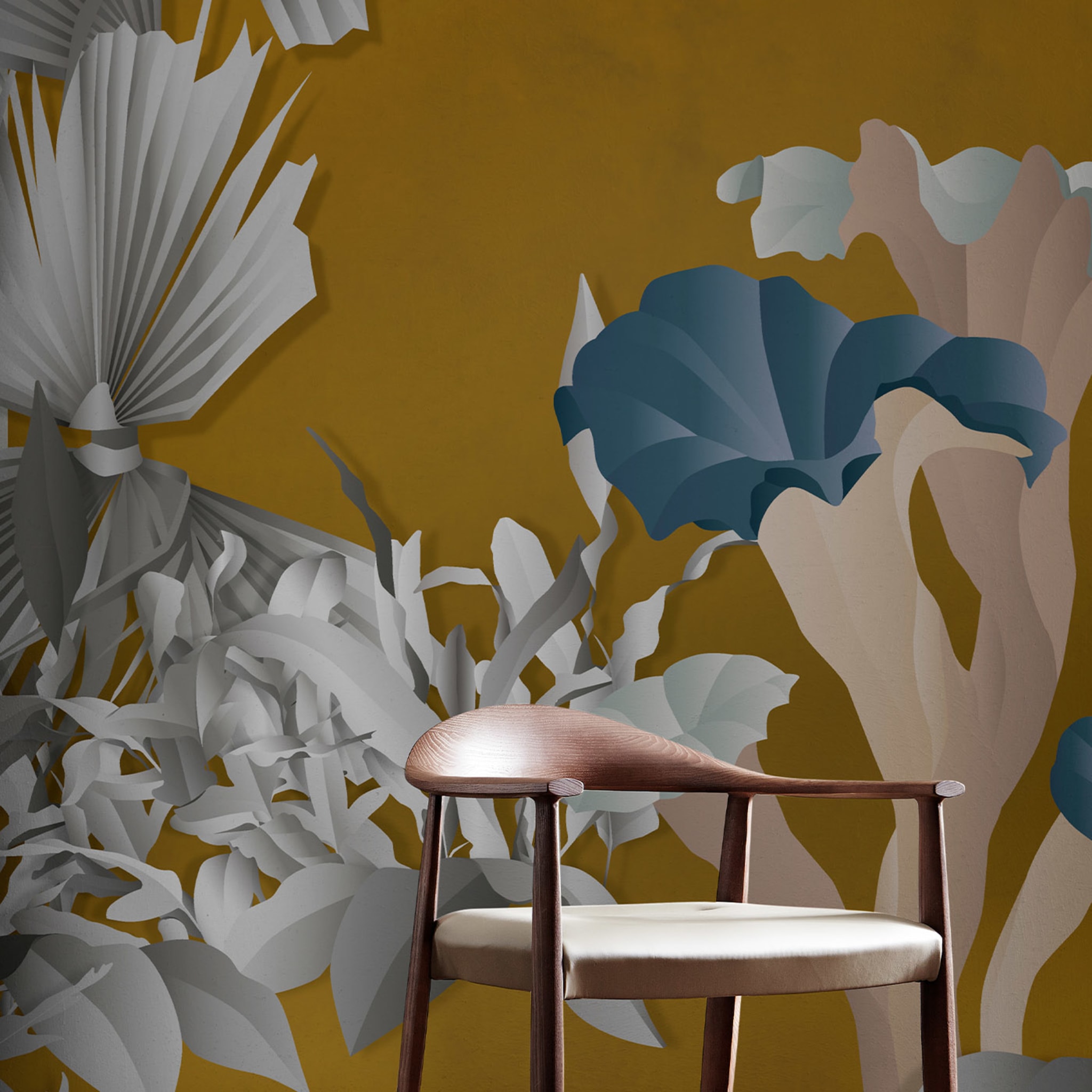 Formosa In Saffron Wallpaper By Cristina Celestino - Alternative view 1