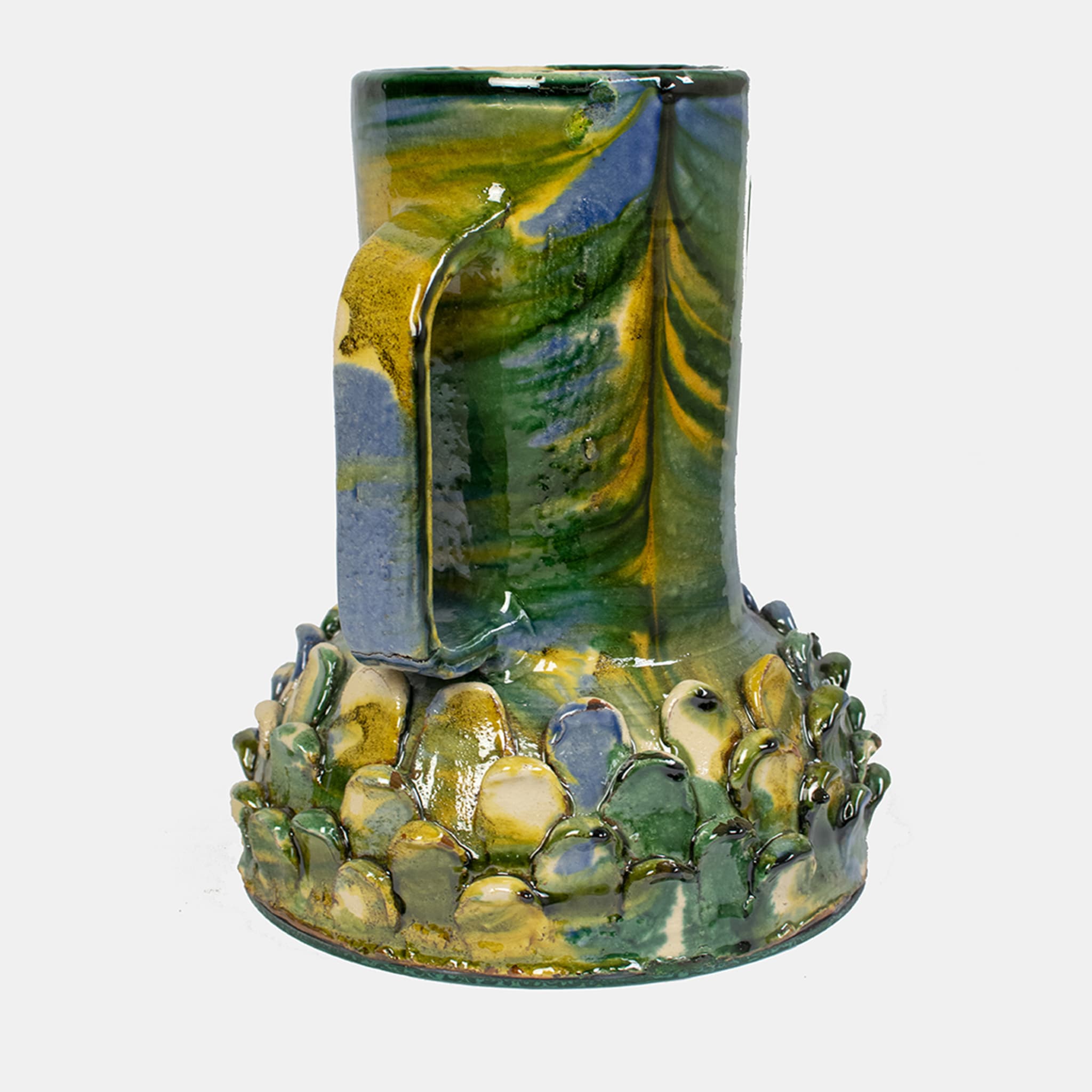 Bradamante Mirror Green Vase  - Alternative view 1