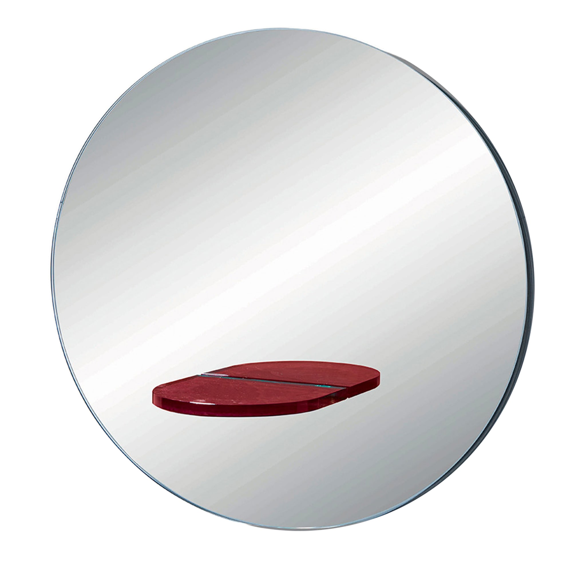 Roter Lula-Spiegel von Colaci &amp; Sanfelici - Hauptansicht