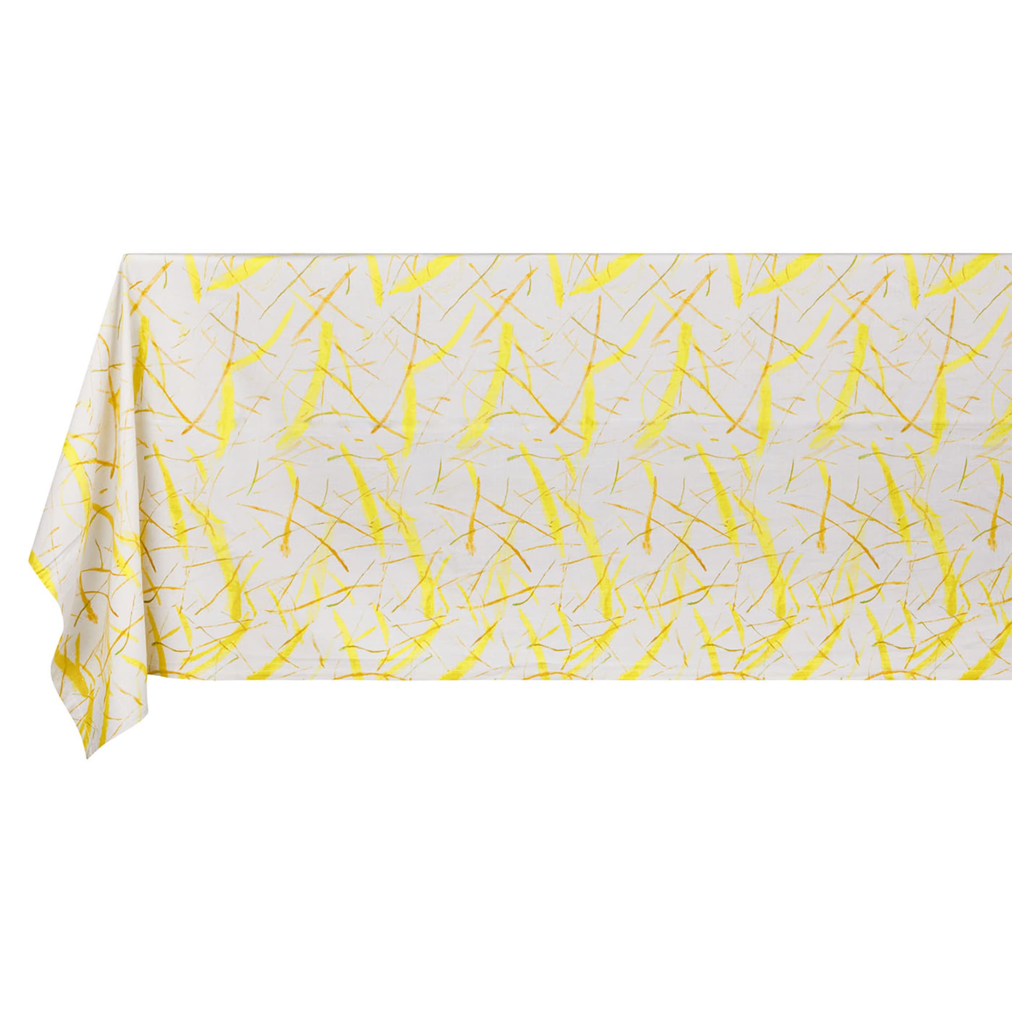 Roman Breeze linen cotton tablecloth - Alternative view 1