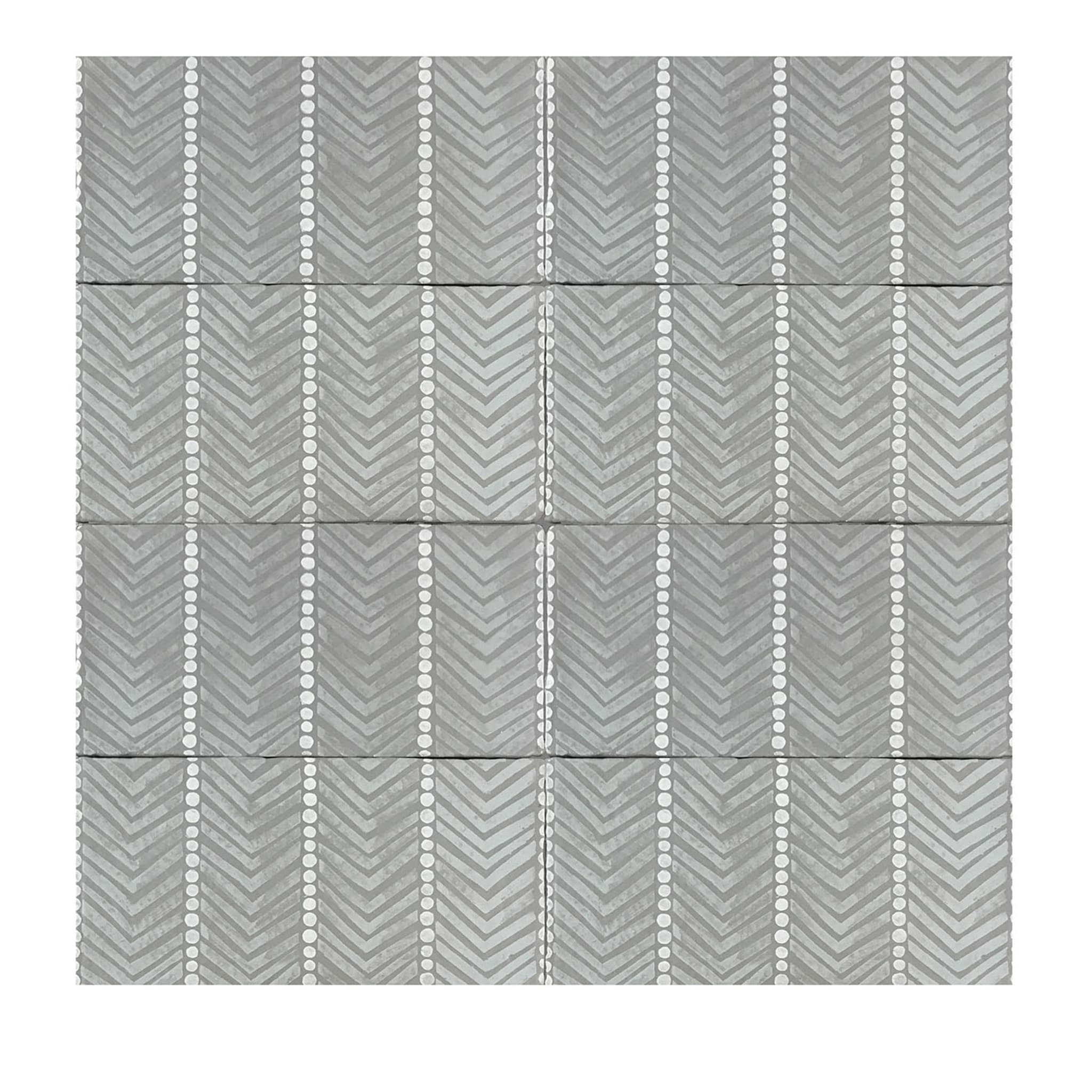 Daamè Set di 50 piastrelle rettangolari grigie #2 - Vista principale