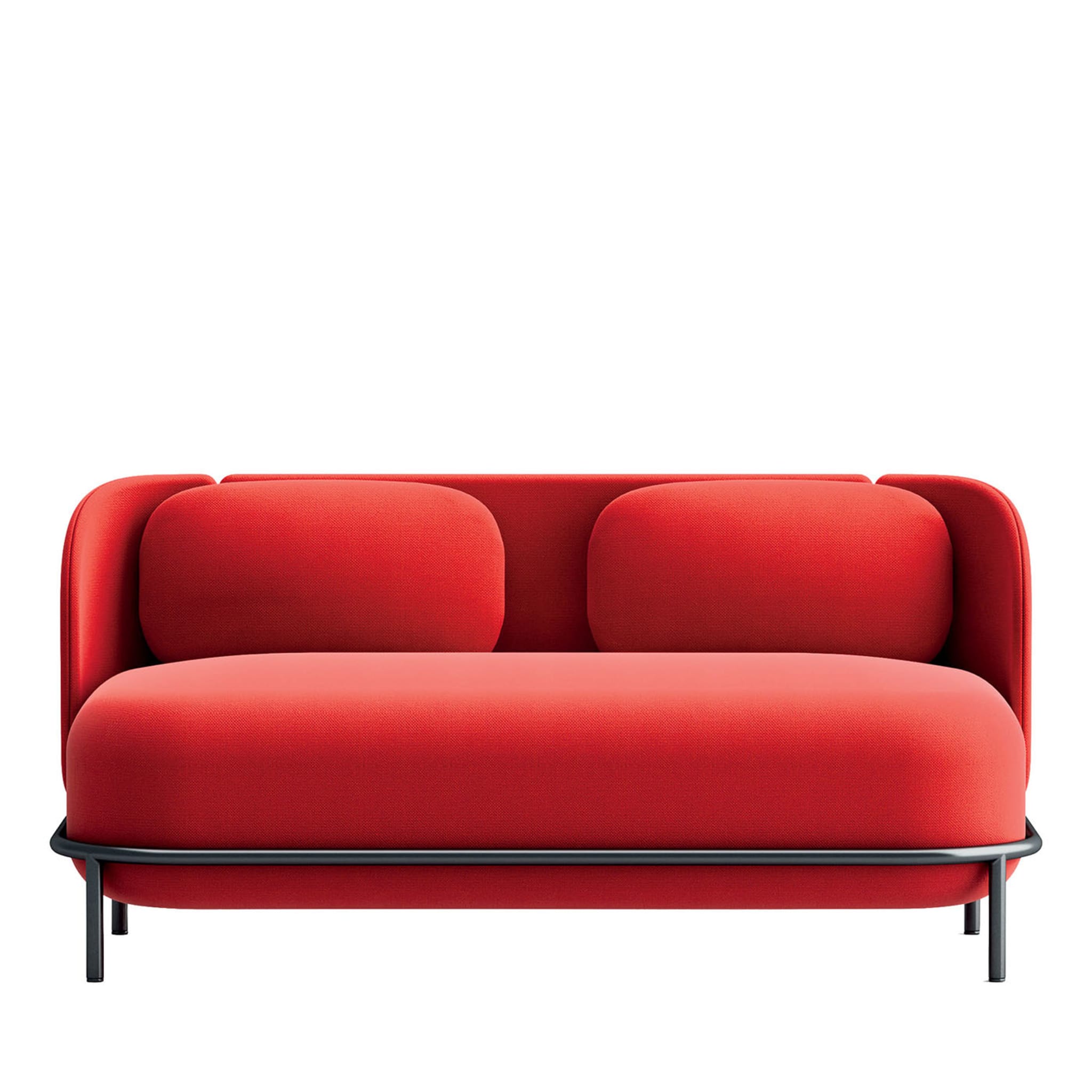 Kühnes rotes Sofa von Studio Pastina - Hauptansicht