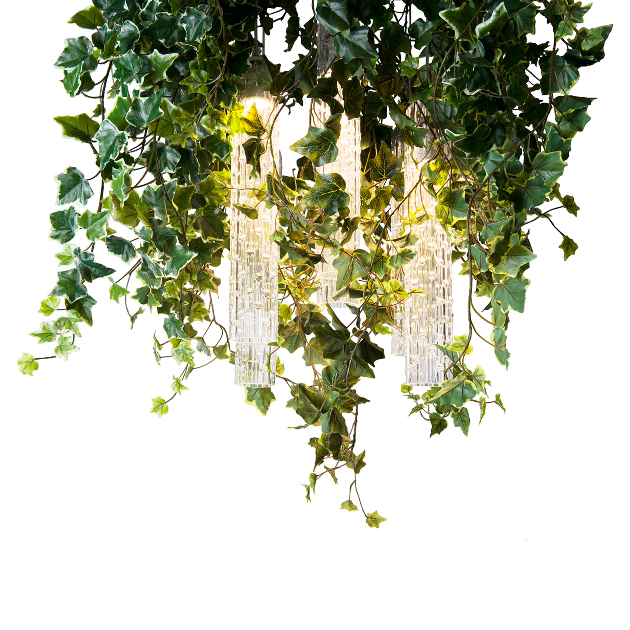 Flower Power Ivy Large Square Chandelier - Main view