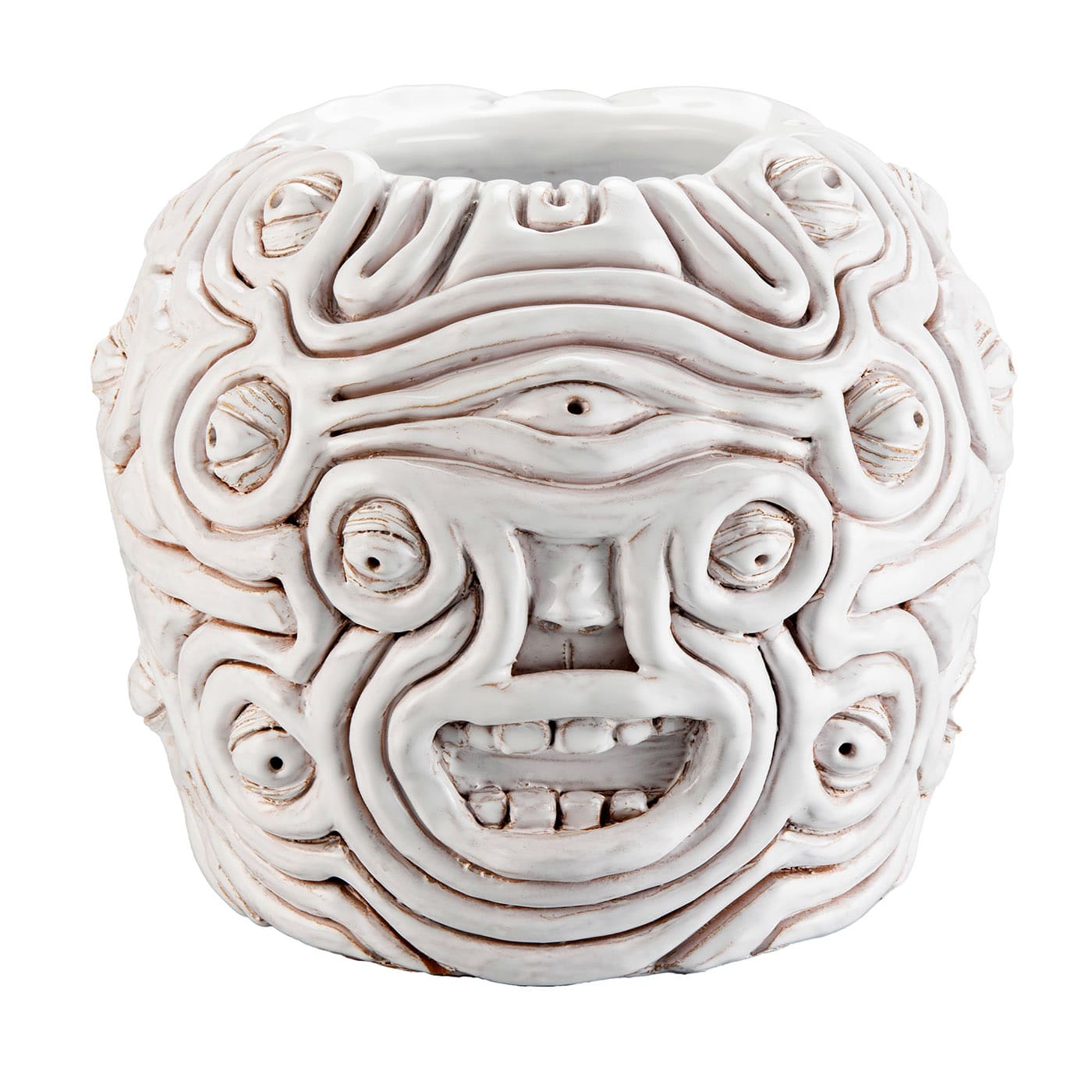 White Eye Laughing Vase Freaklab - Artemest