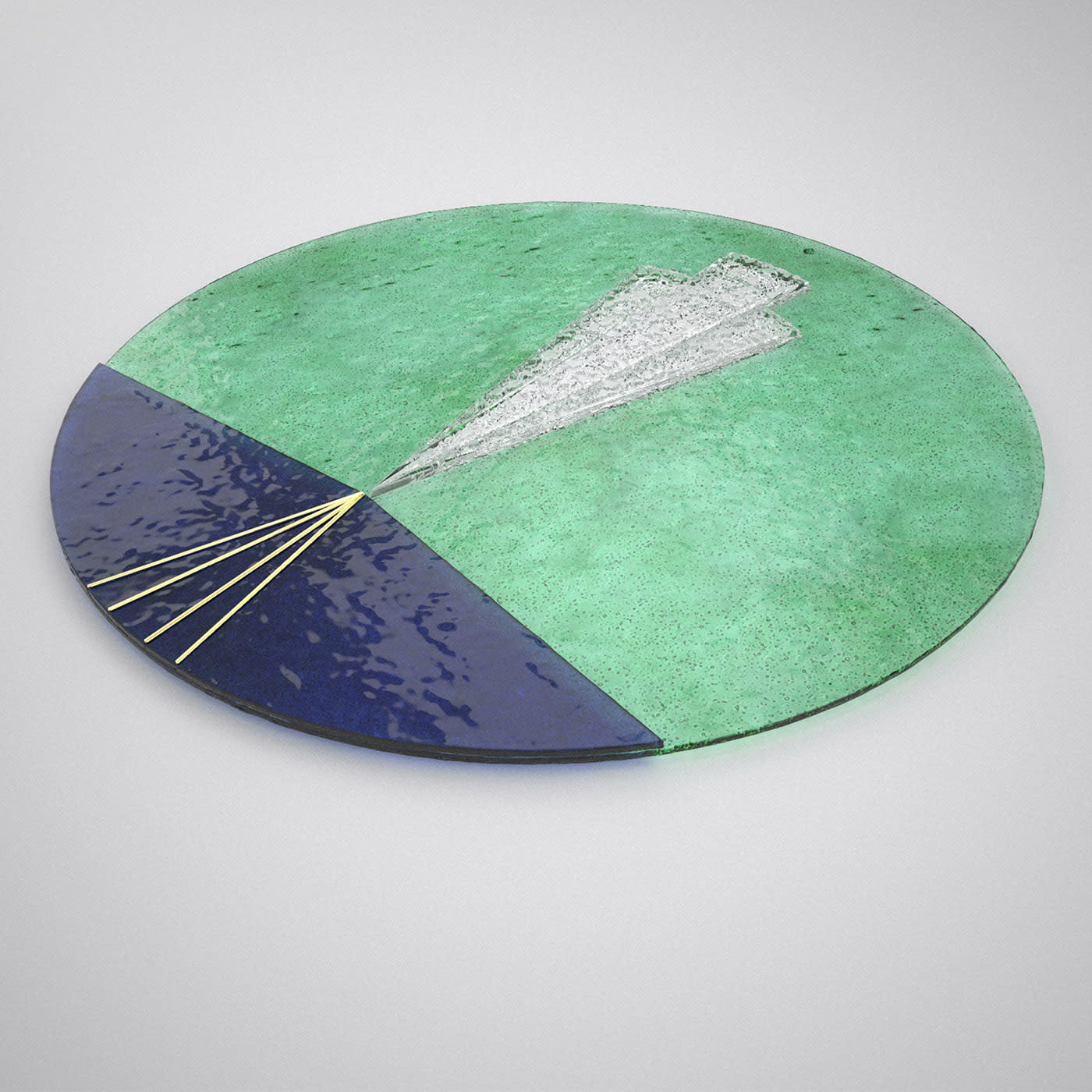 Ponente Wind Large Decorative Medallion - Jennifer Signaroli