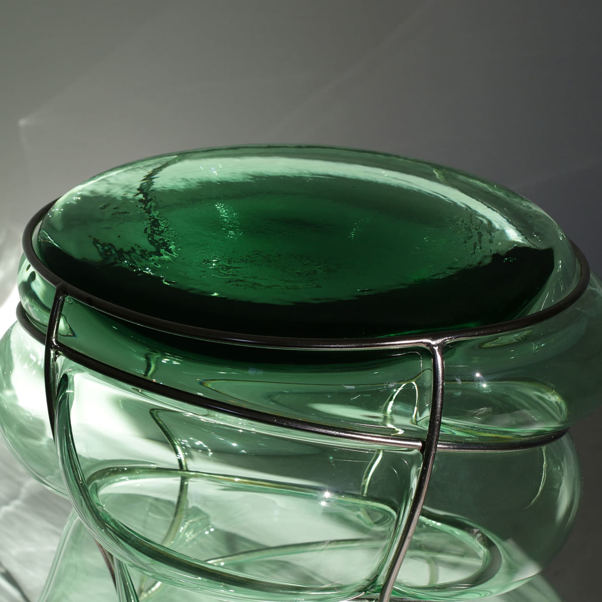 Table basse en verre de Murano Babà - Vue alternative 5