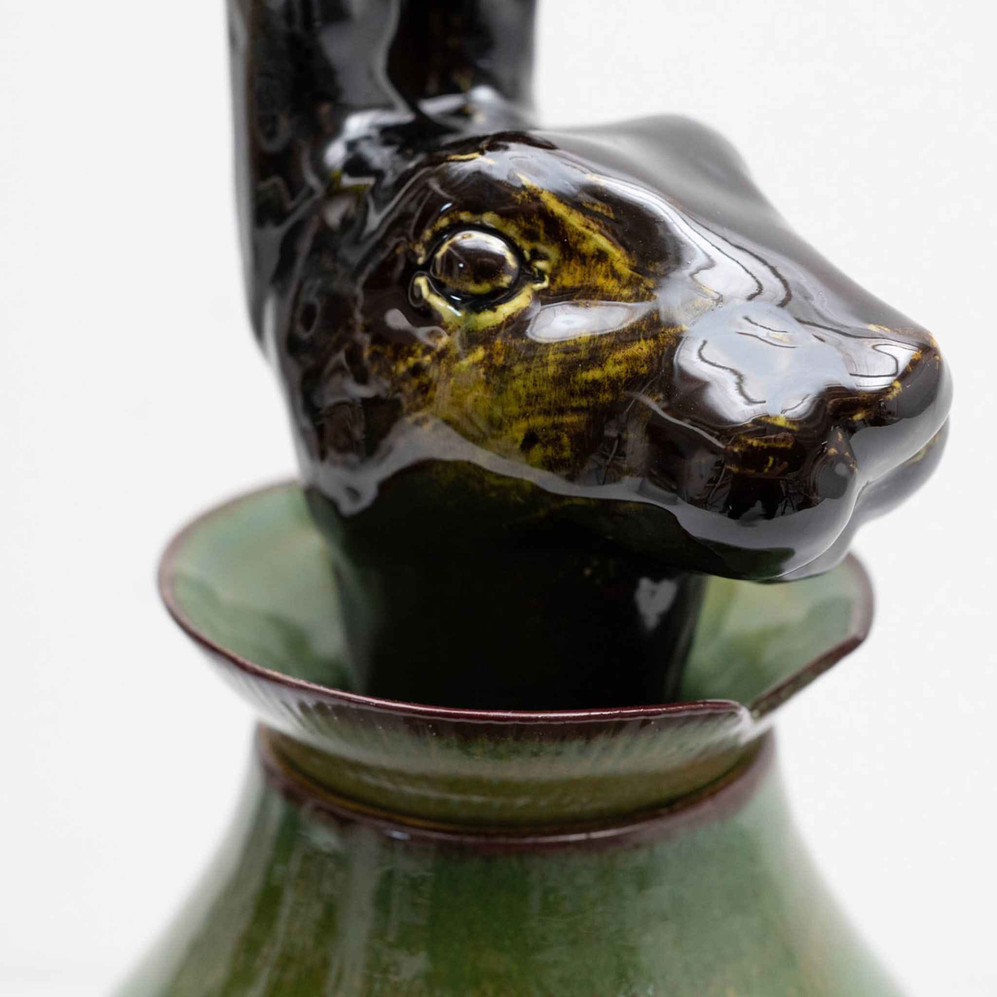 Canopo Lepre Black & Green XL Vase - Alternative view 3