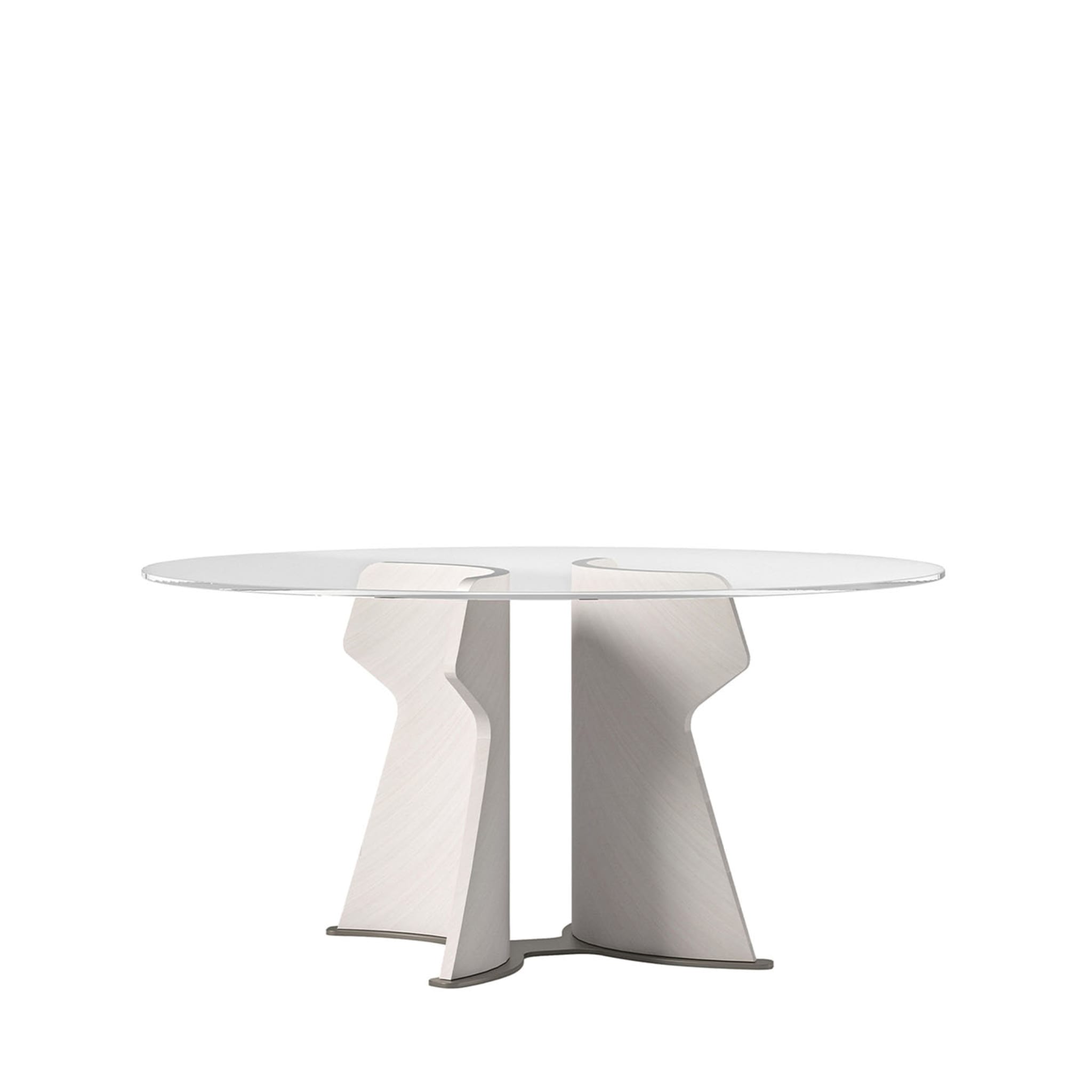 Shape Round Light Tay Dining Table - Main view