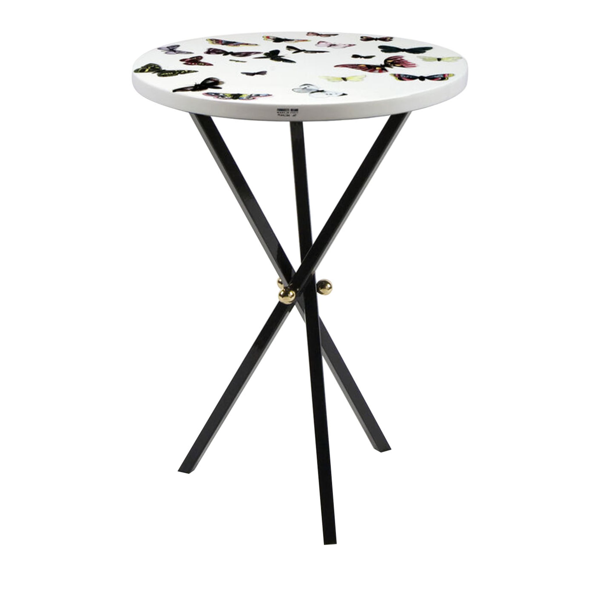Table d'appoint blanche Farfalle - Vue principale