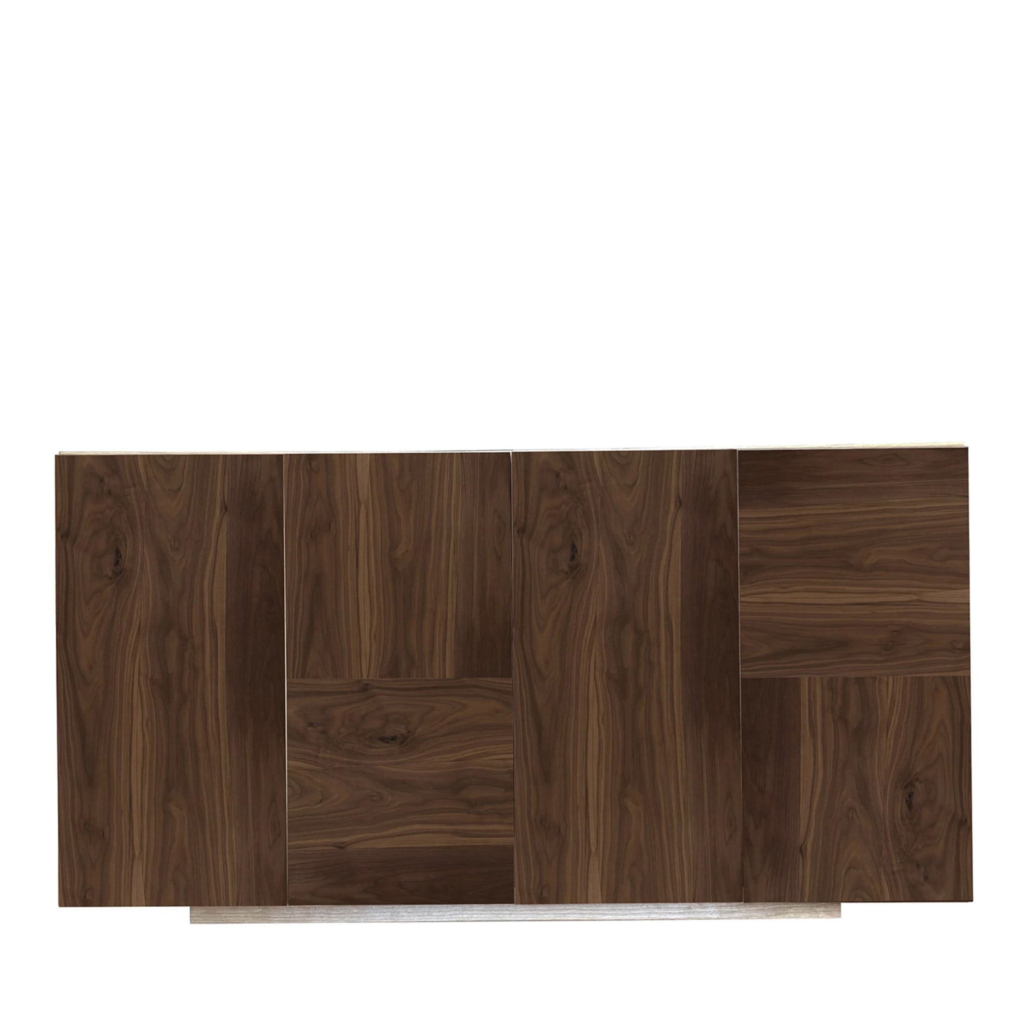 Boccadarno Uno 4-Door Walnut Sideboard by Meccani Studio - Main view