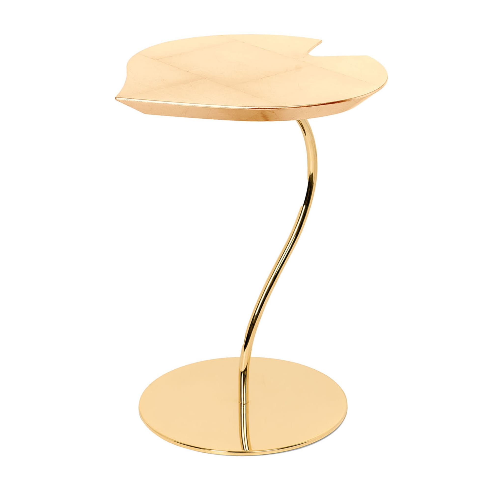 Leaf Gold Side Table - Main view