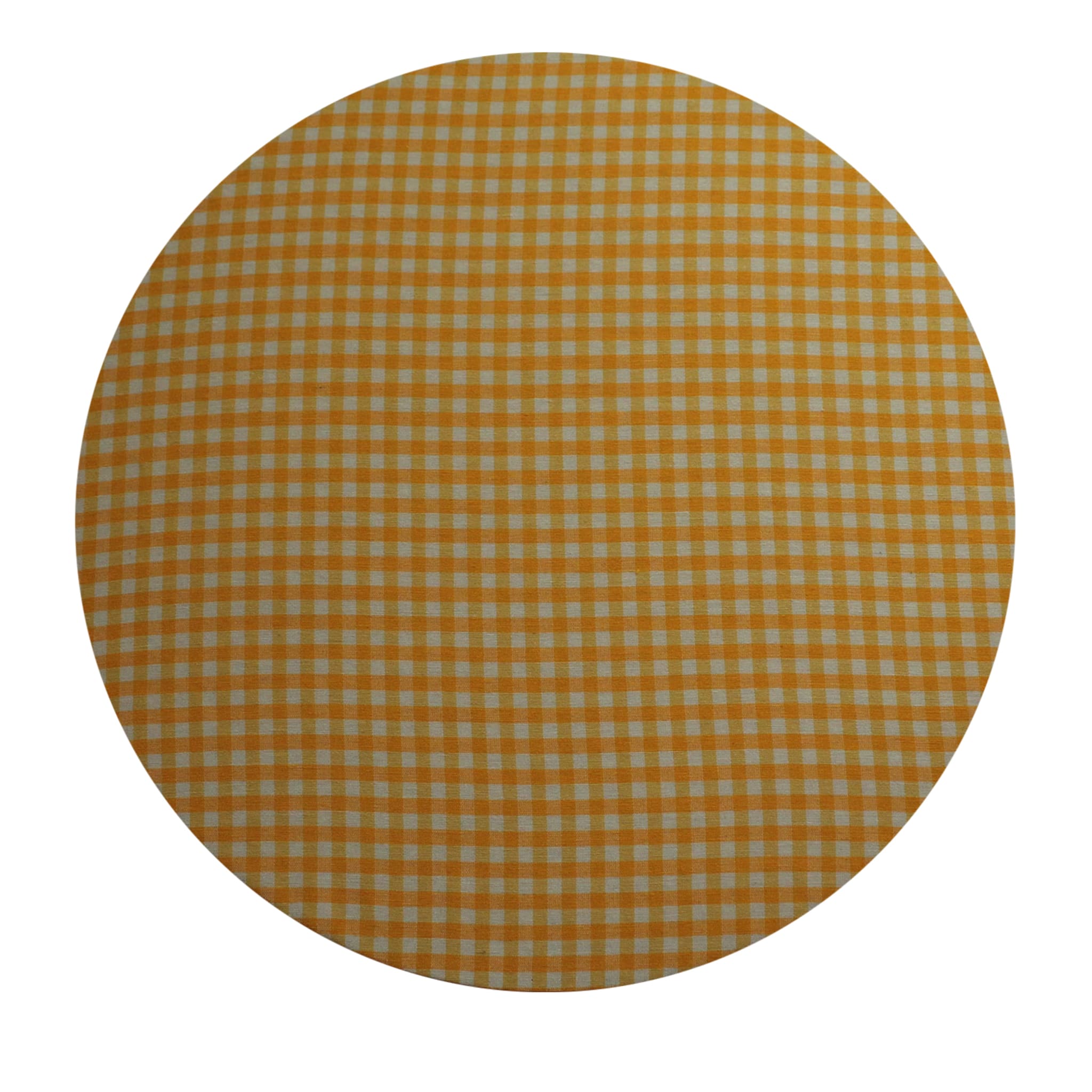 Mantel individual Cuffiette amarillo y blanco - Vista principal