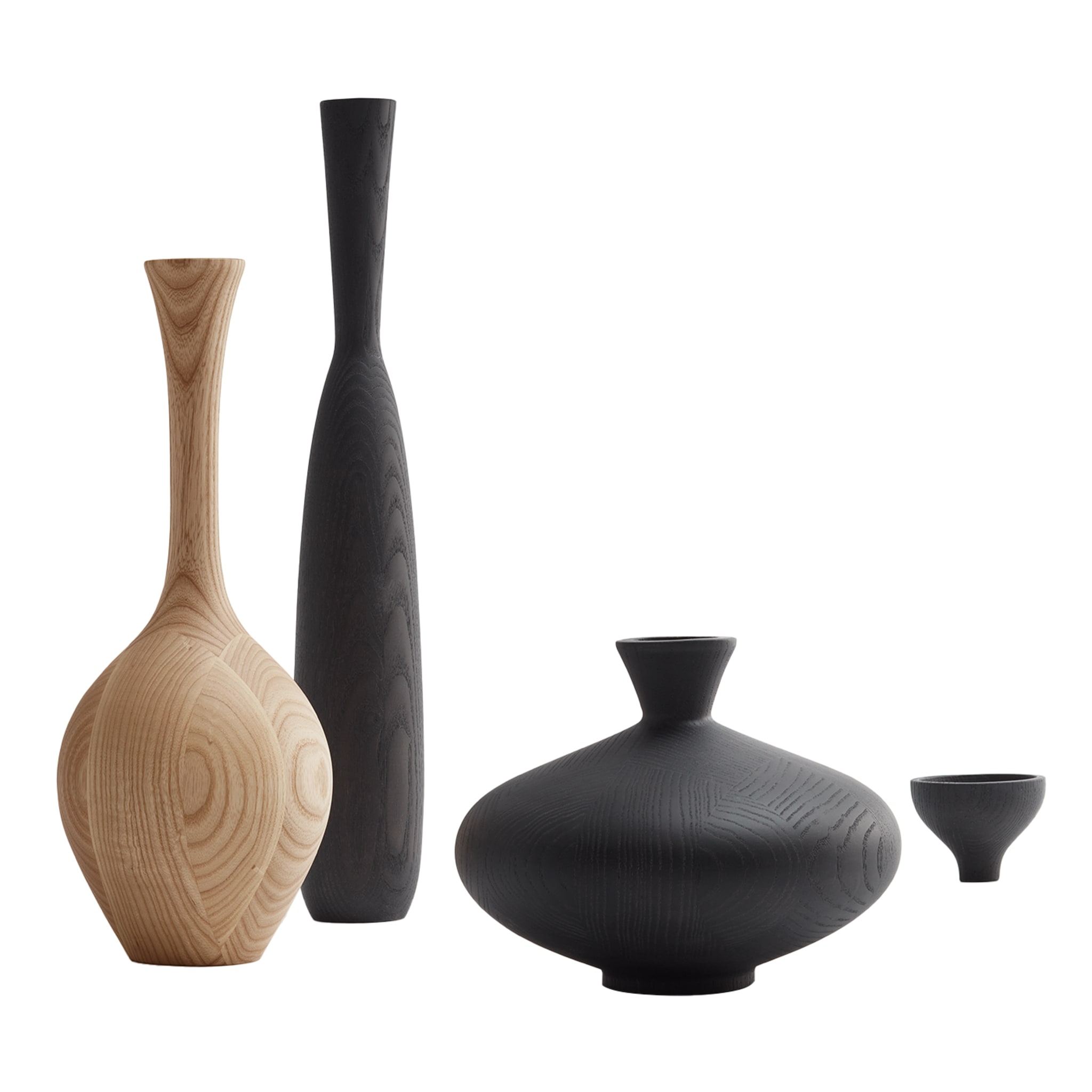Set di 4 vasi decorativi Kernel di Marta Laudani - Vista principale