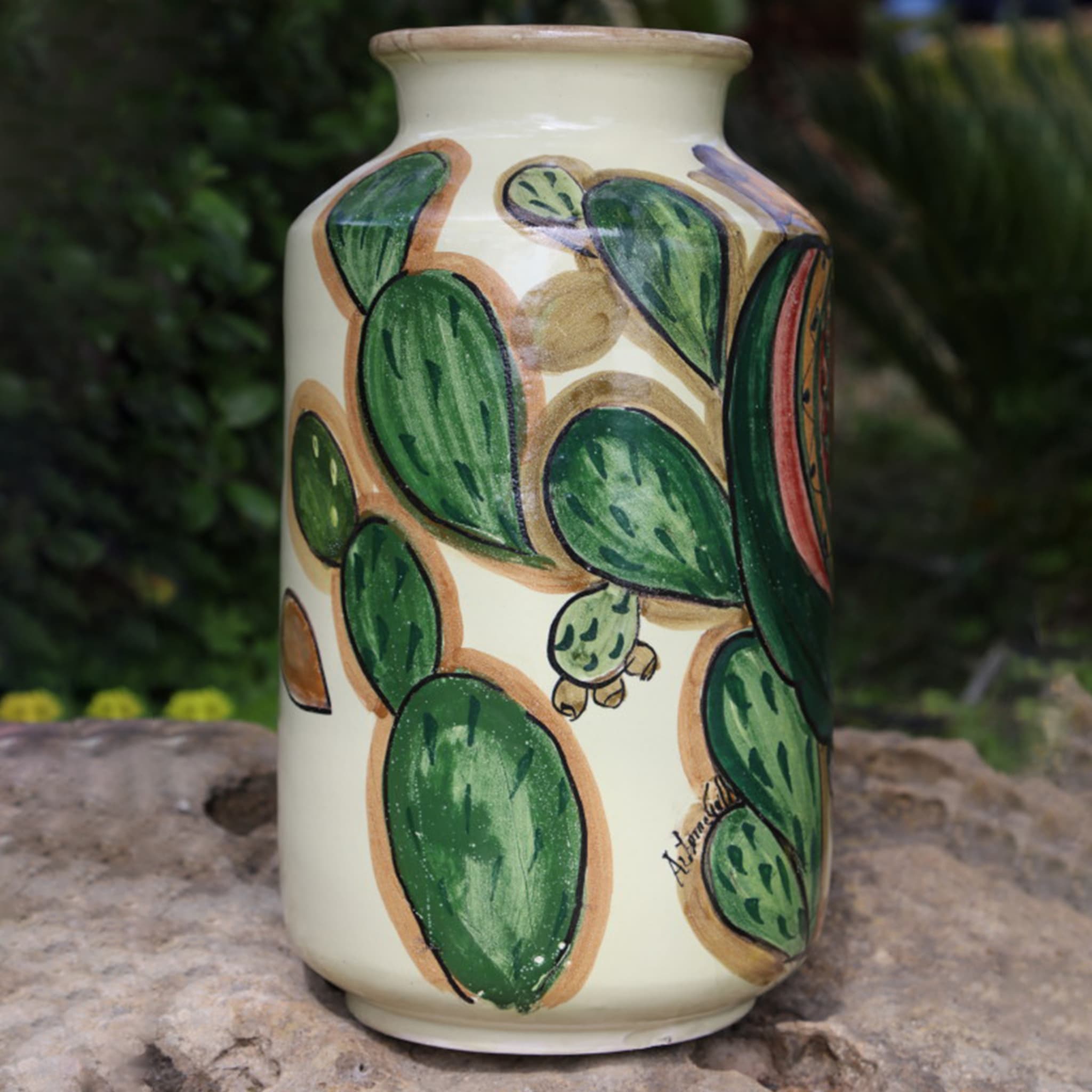 Mora Siciliana Ceramic Vase - Alternative view 1