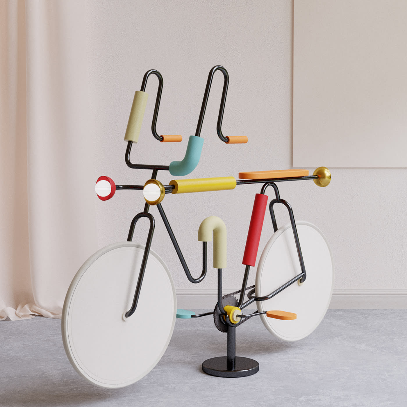 Morse Bike Sculpture - Le Dictateur