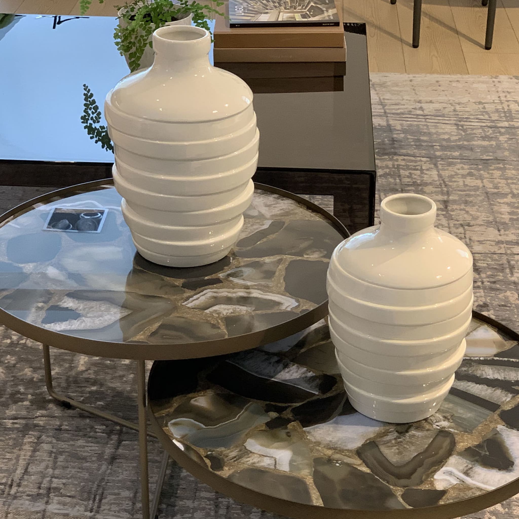 Gioia Small White Vase - Alternative view 1