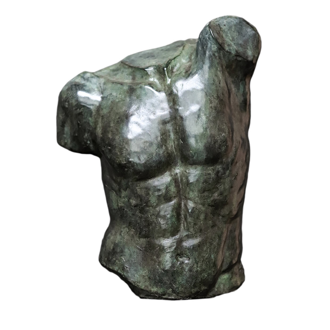 Fauno Torso Bronze Sculpture - Galleria Romanelli