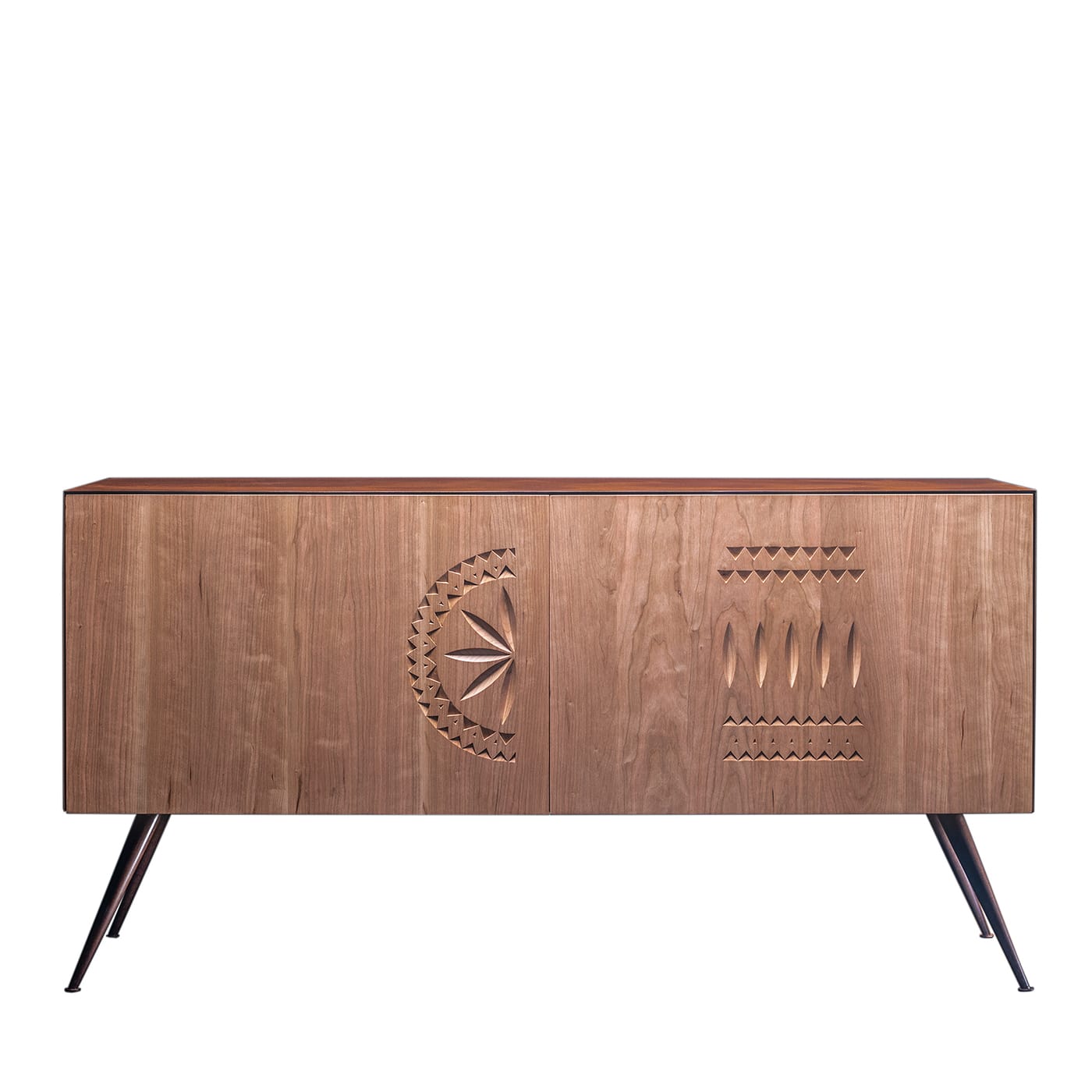 Tonie Cherry Wood Sideboard - Bam Design