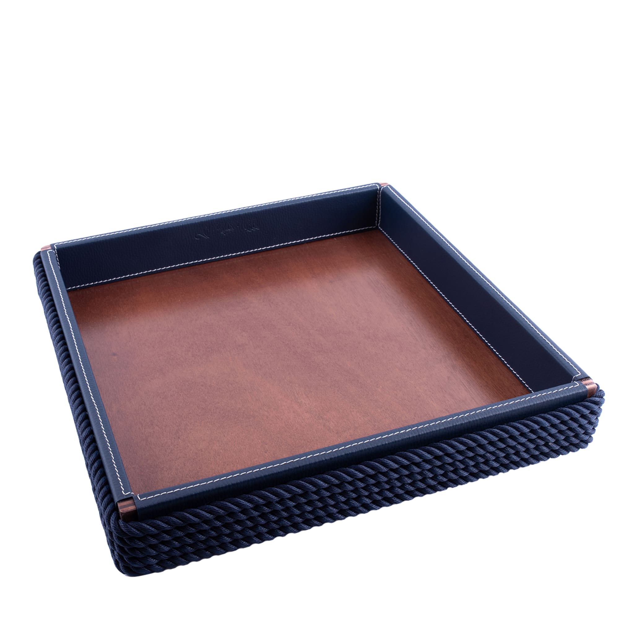 Square Blue Tray - Main view