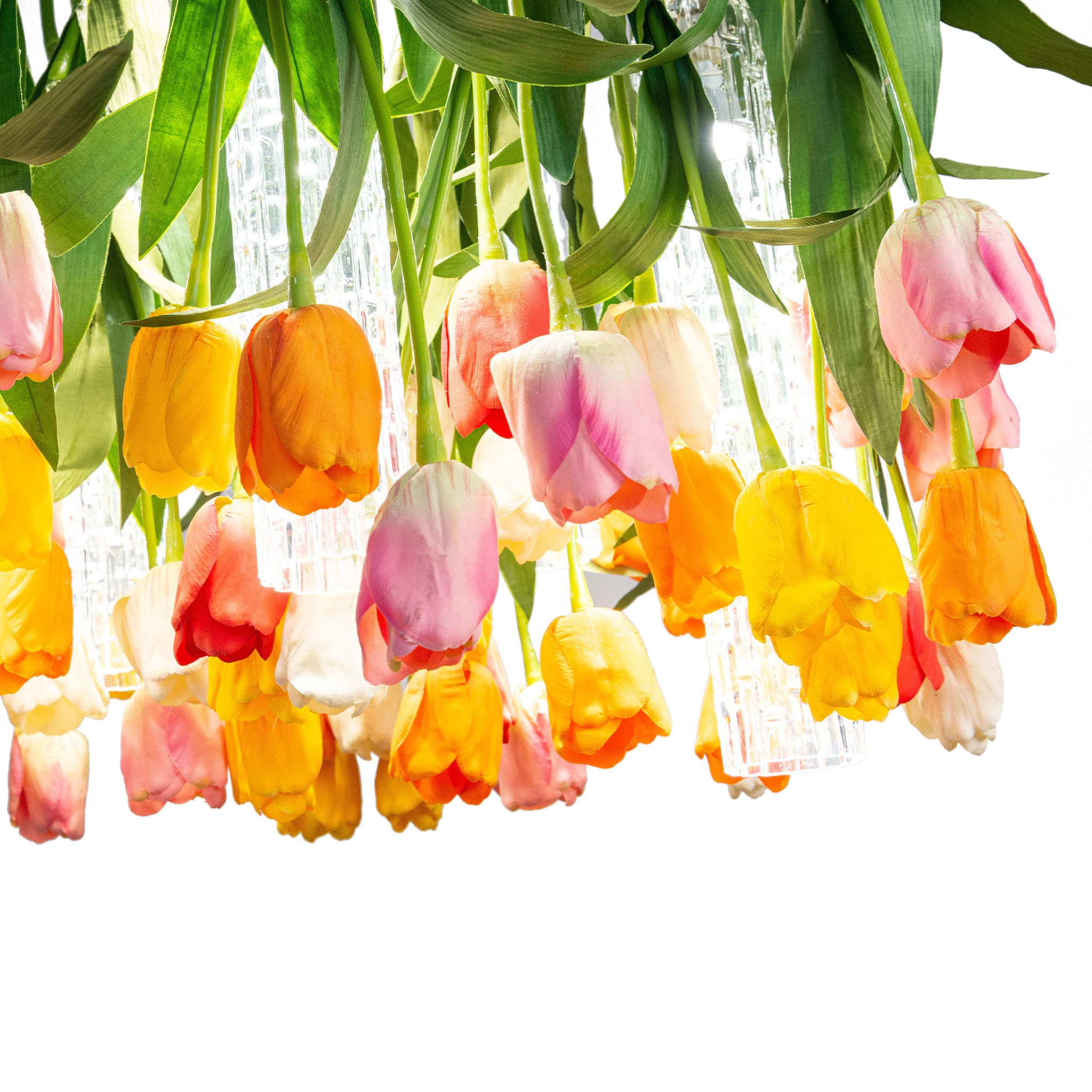 Lampadario rotondo Flower Power Tulip - Vista alternativa 4