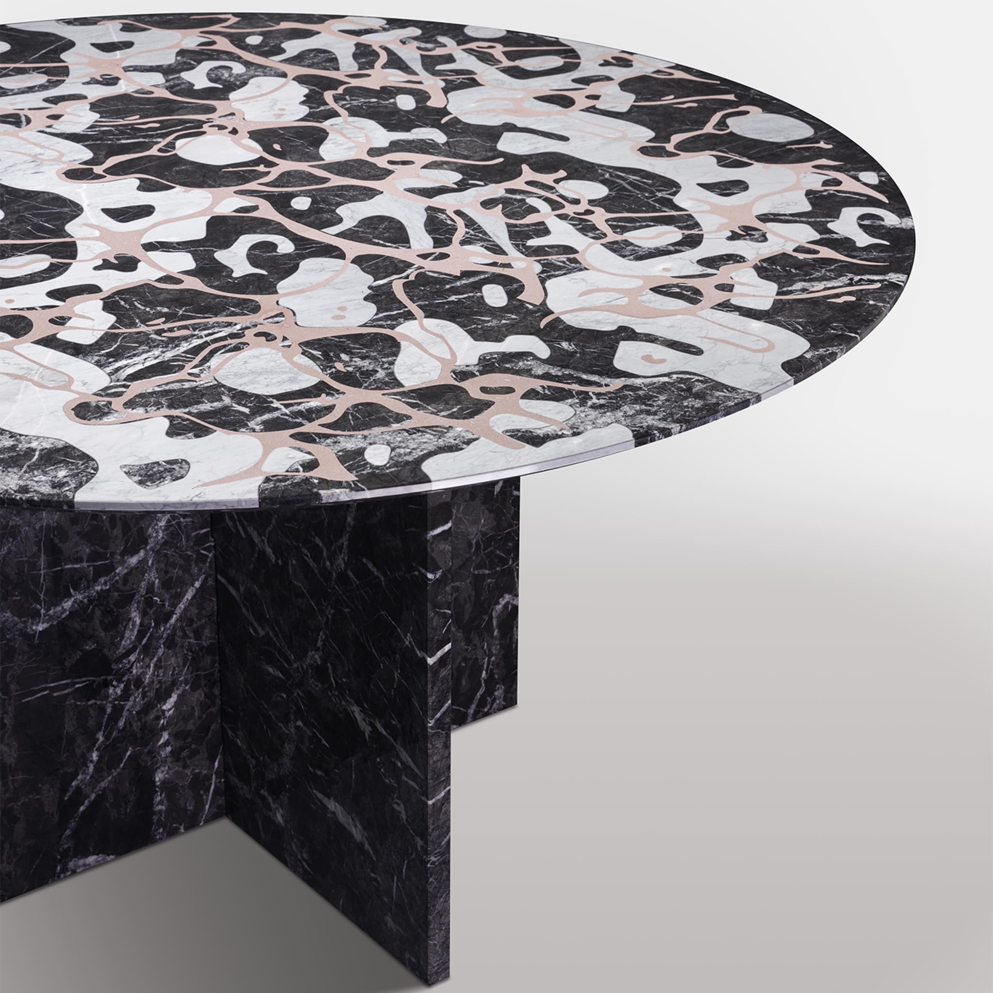 Marbling Black Table - Alternative view 1