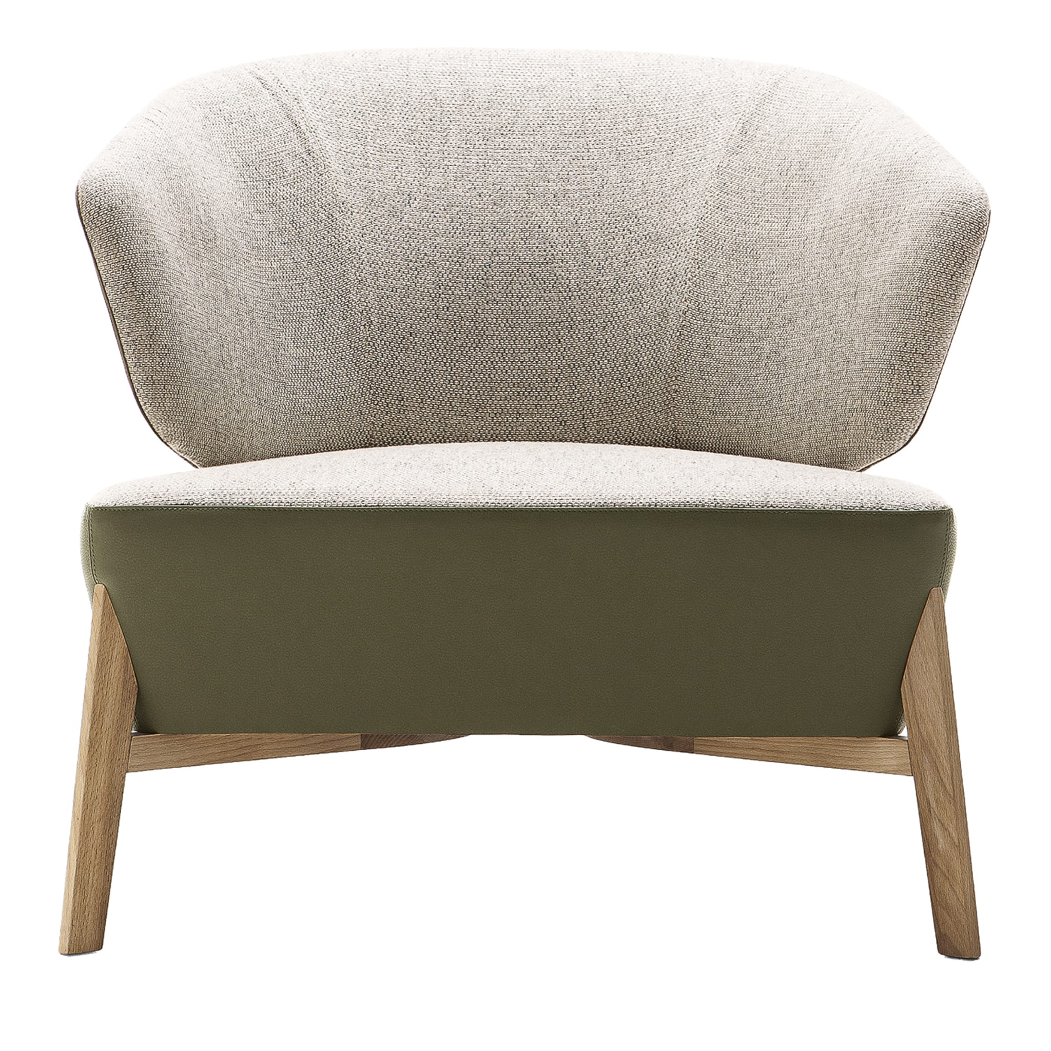Arsenale LC1 Green/Gray Armchair - Main view