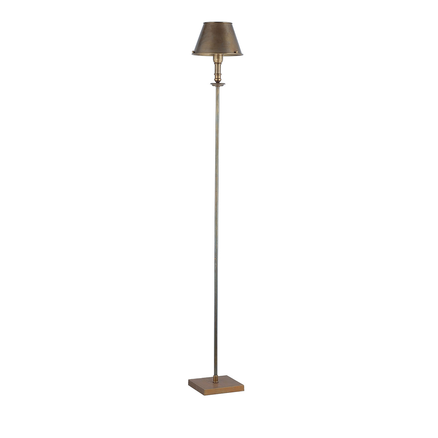 Kuria M478 Brushed Bronze Floor Lamp by Michele Bönan - Estro