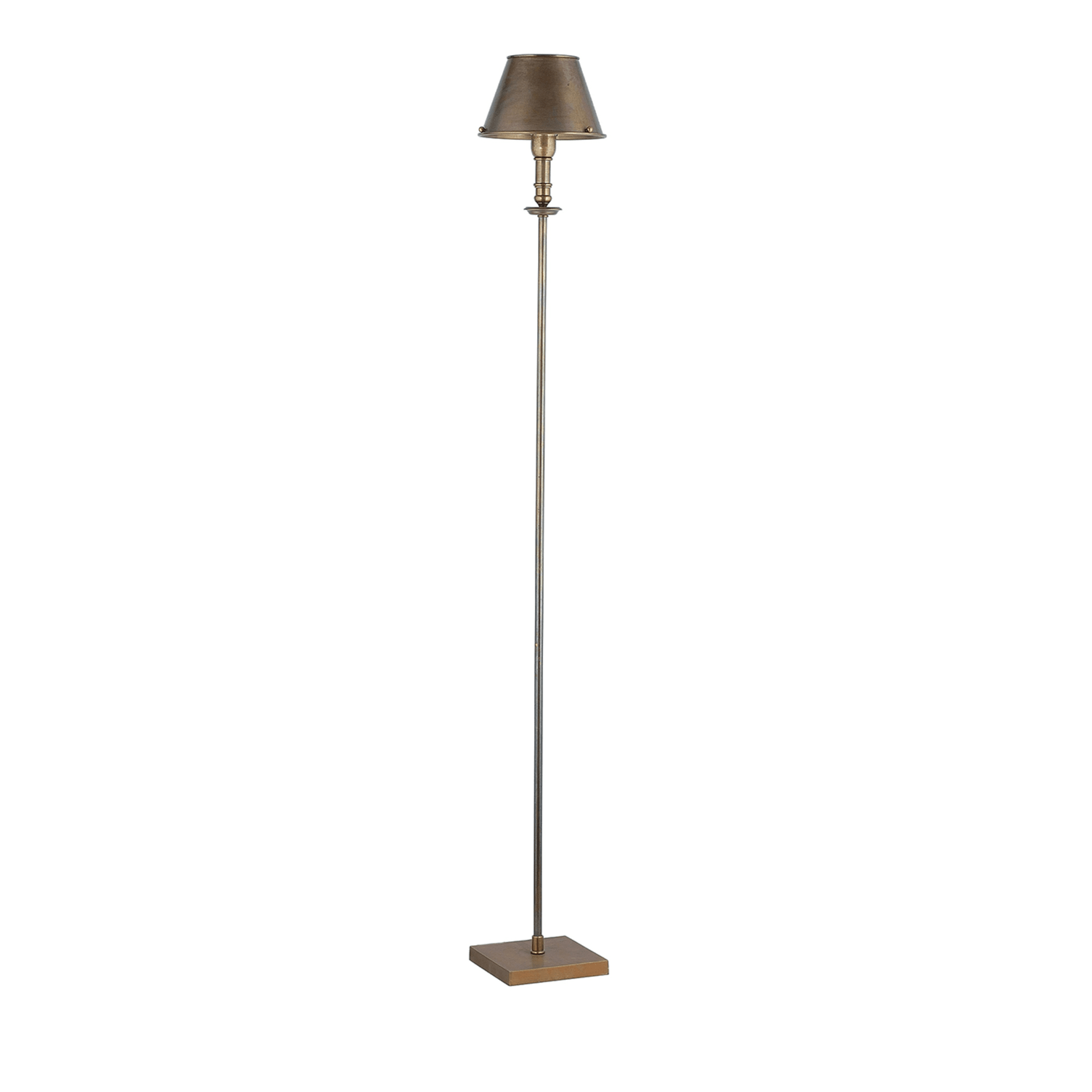 Kuria M478 Brushed Bronze Floor Lamp by Michele Bönan - Main view