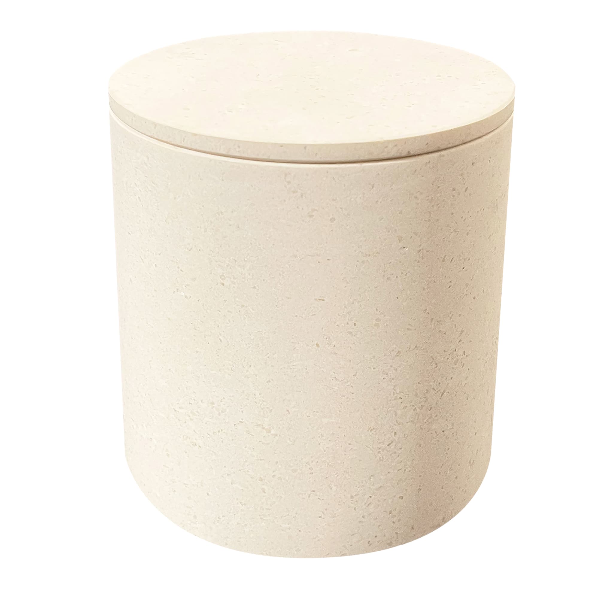 1KG Limestone Potted Candle  - Main view