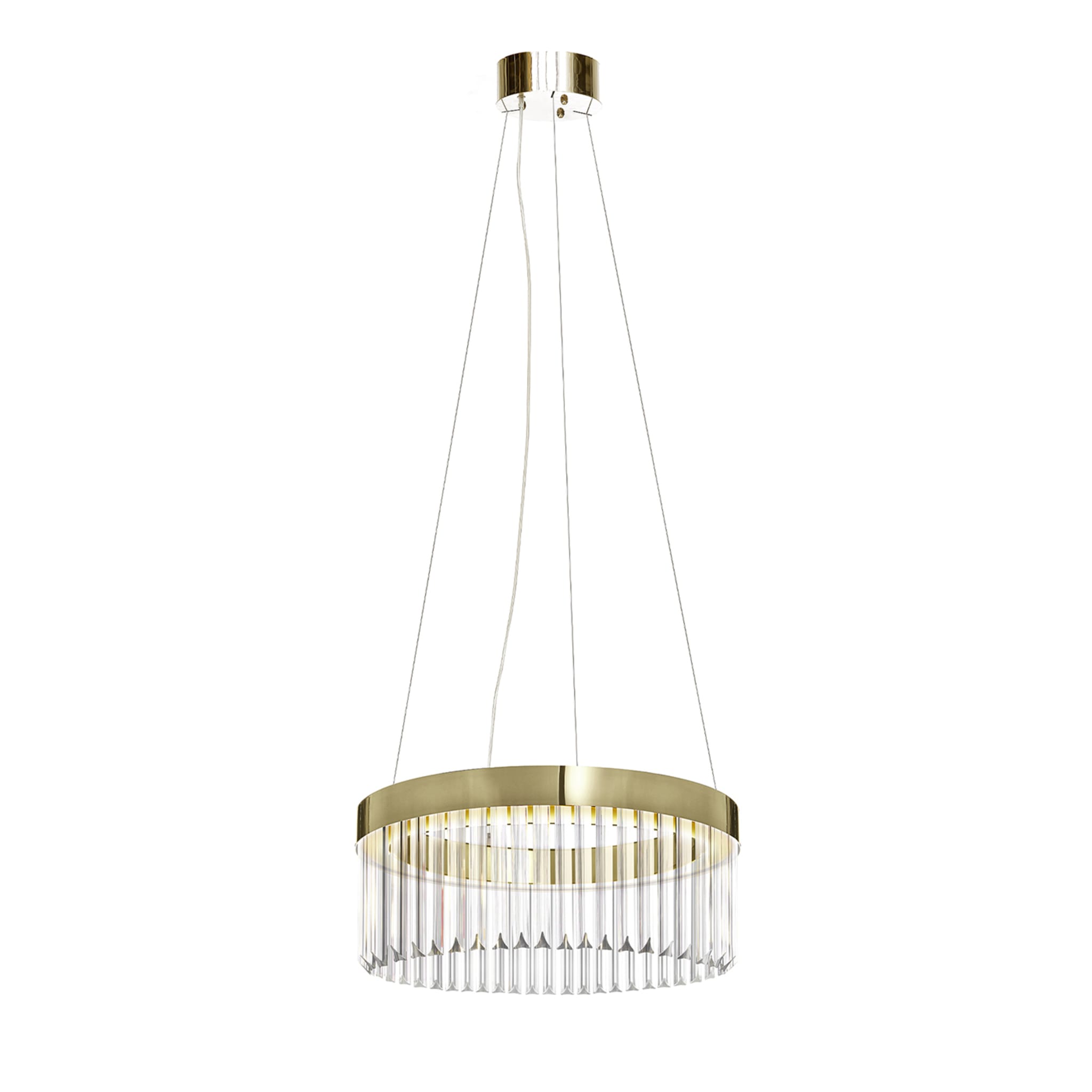 Soft Gold Ring Small Chandelier - Main view