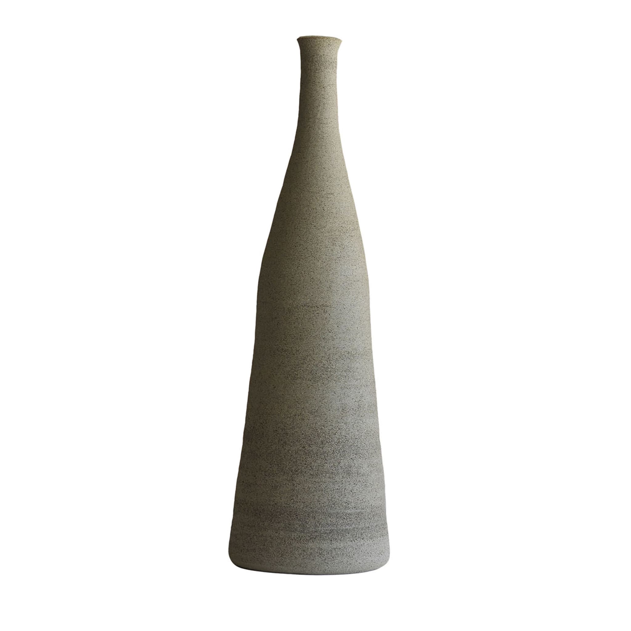 Konisch zulaufende dekorative Vase Sand - Hauptansicht