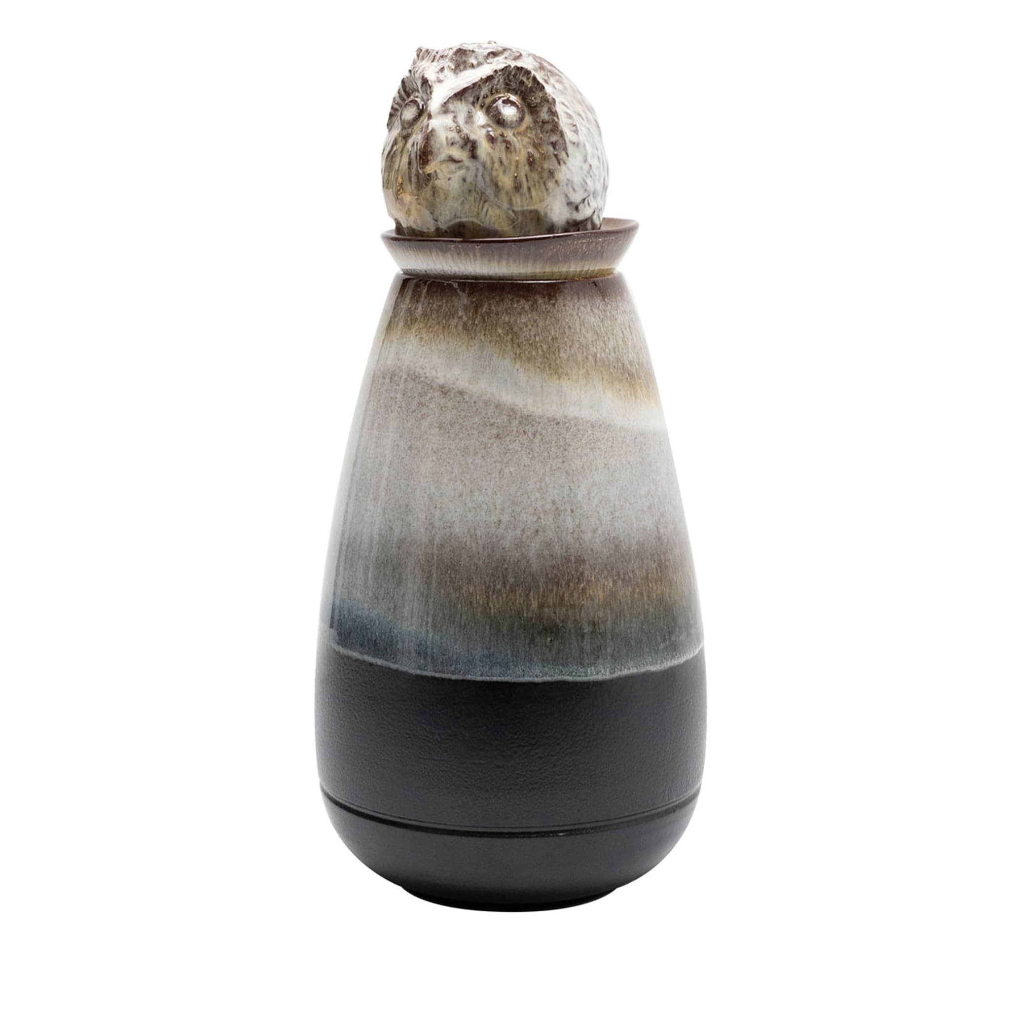 Vase Canopo Civetta noir et blanc - Vue principale