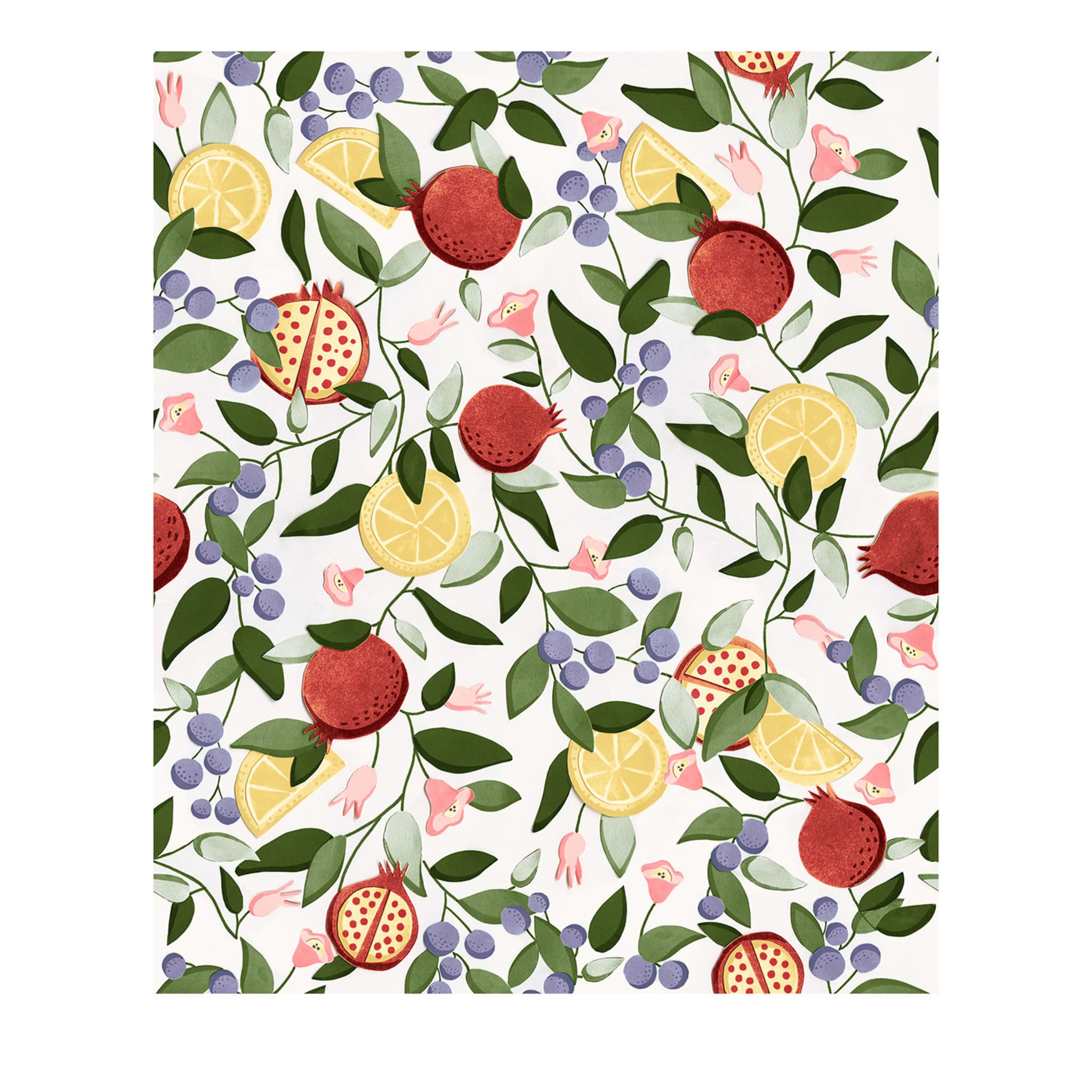 Flora Snow Malagranatum Wallpaper - Main view