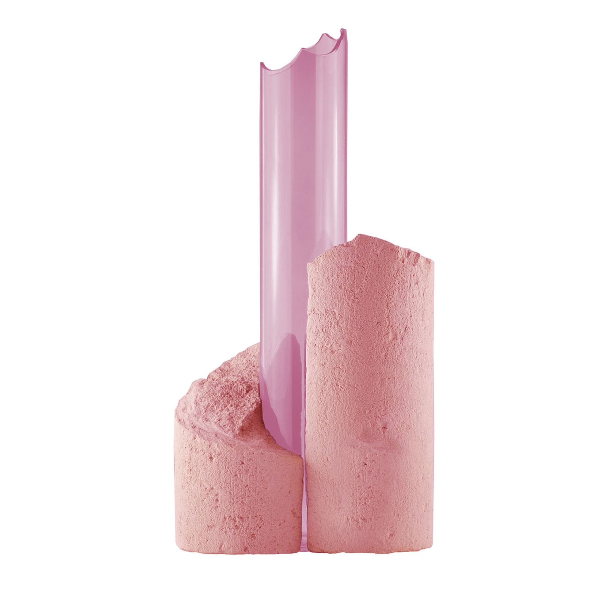 Chrysallis N°1 Pink Vase - Main view
