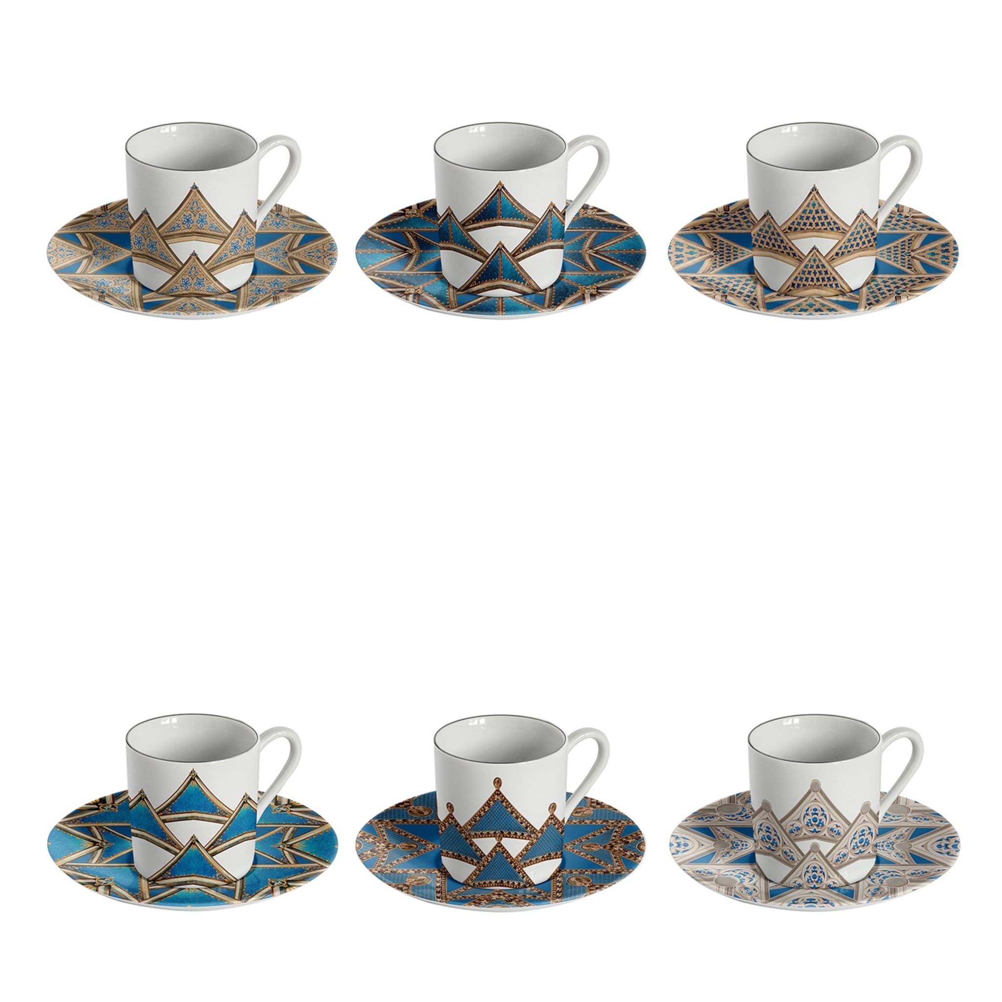 Le volte celesti Set of 6 Coffee Cups - Main view