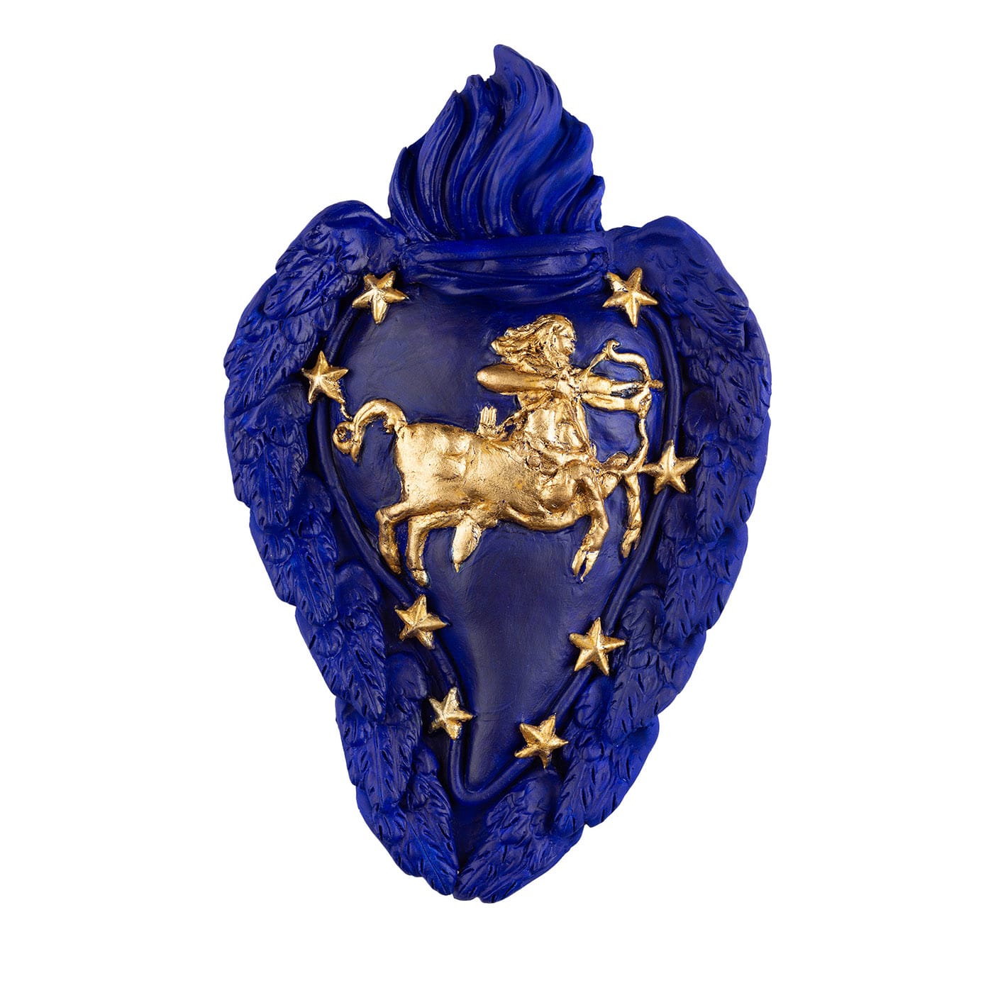 Zodiaco Sagittarius Ceramic Heart - Cuore di Argilla