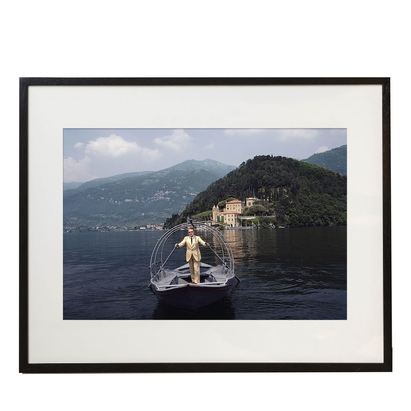Count Guido Monzino Small Framed Print - Getty Images