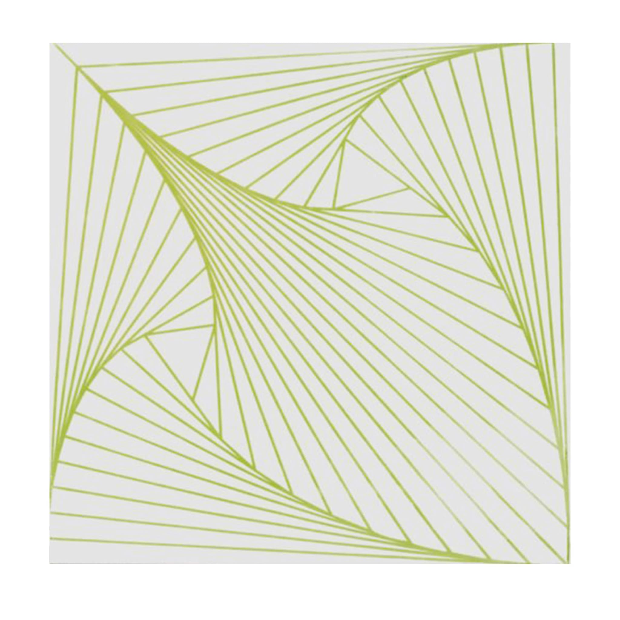 Set of 25 CeramicOp 4040 Green Tiles - Main view
