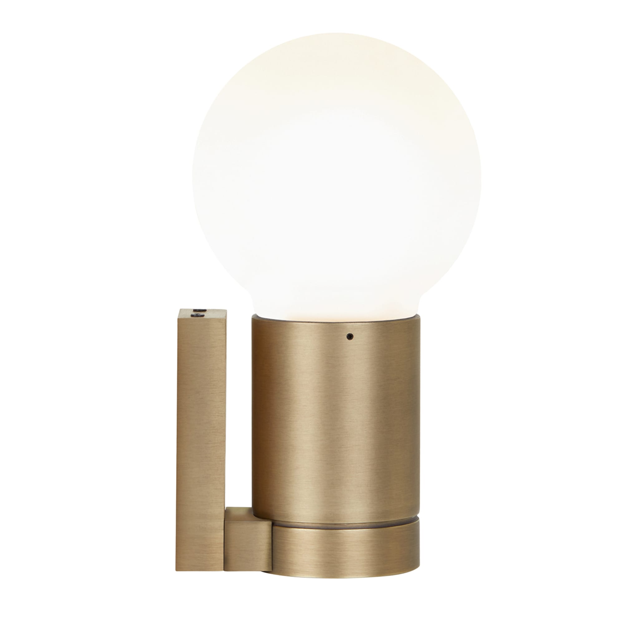 Solitario Brushed Light-Bronze Sconce - Main view