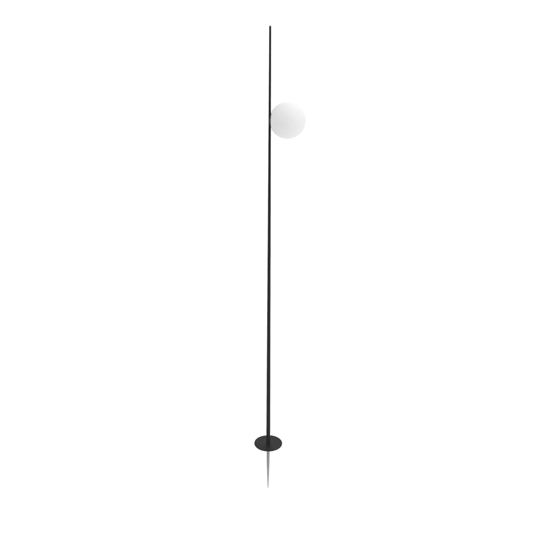 Atmosphere Medium Black Outdoor Floor Lamp #1 - Vue principale