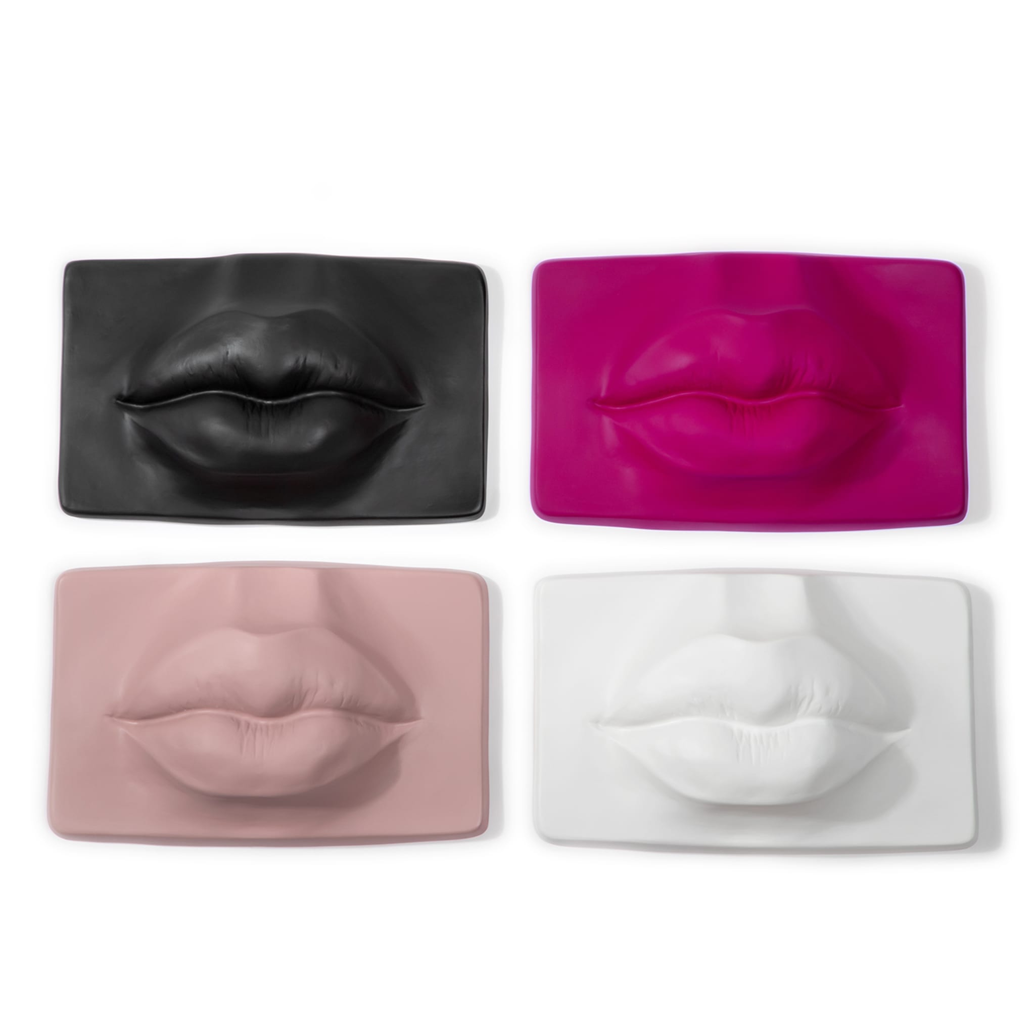 Lippen Jolie Rosa Skulptur - Alternative Ansicht 2