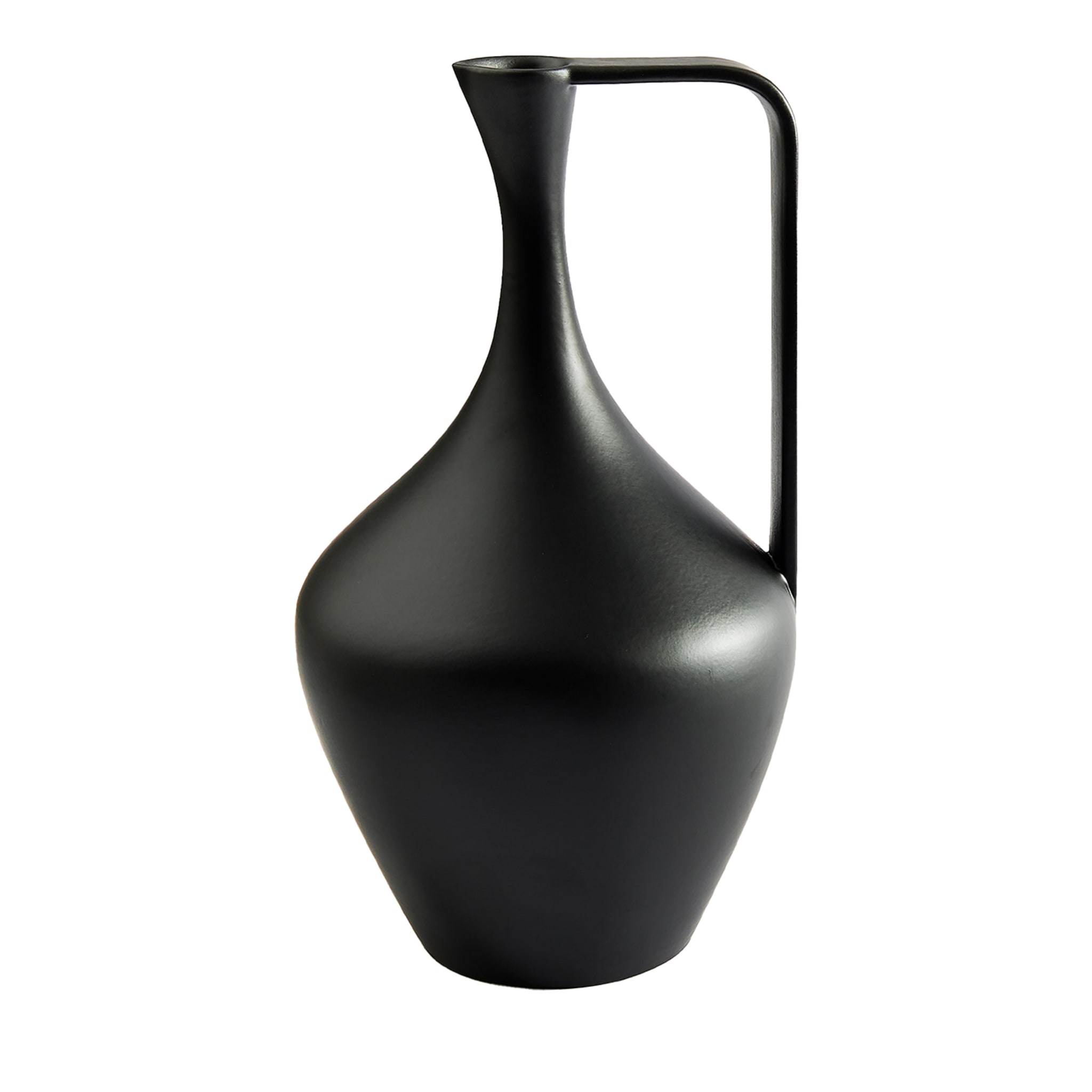 Vase Hydria 3 noir satiné - Vue principale