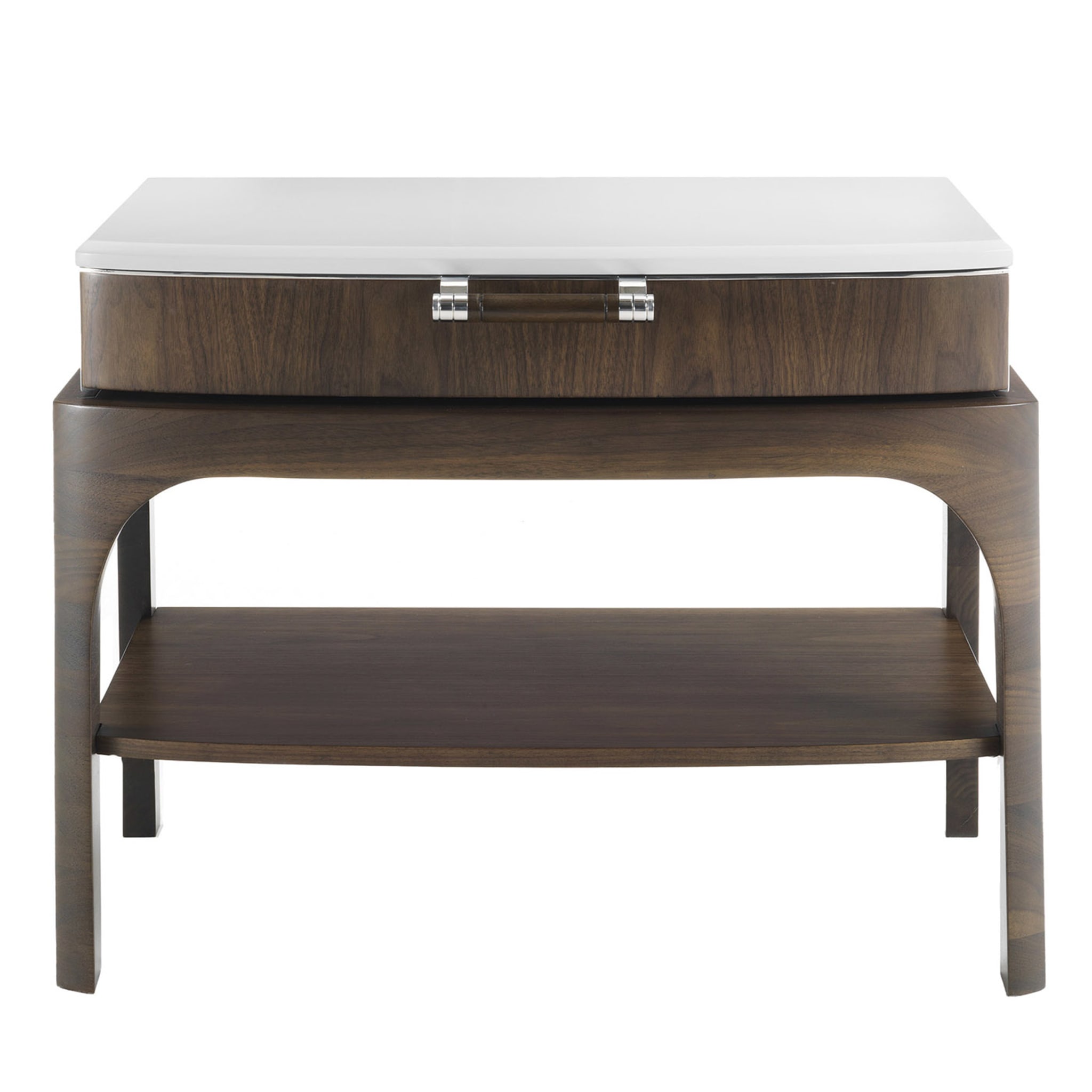 Canaletto Walnut Bedside Table - Main view