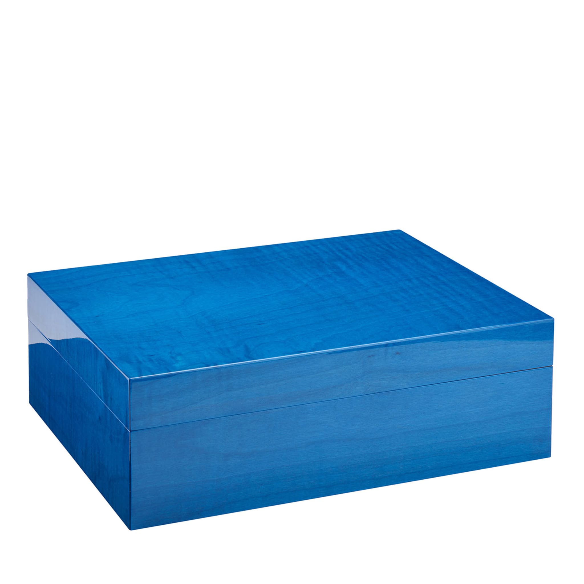 Roma Large Blue Cigar Box - Vue principale